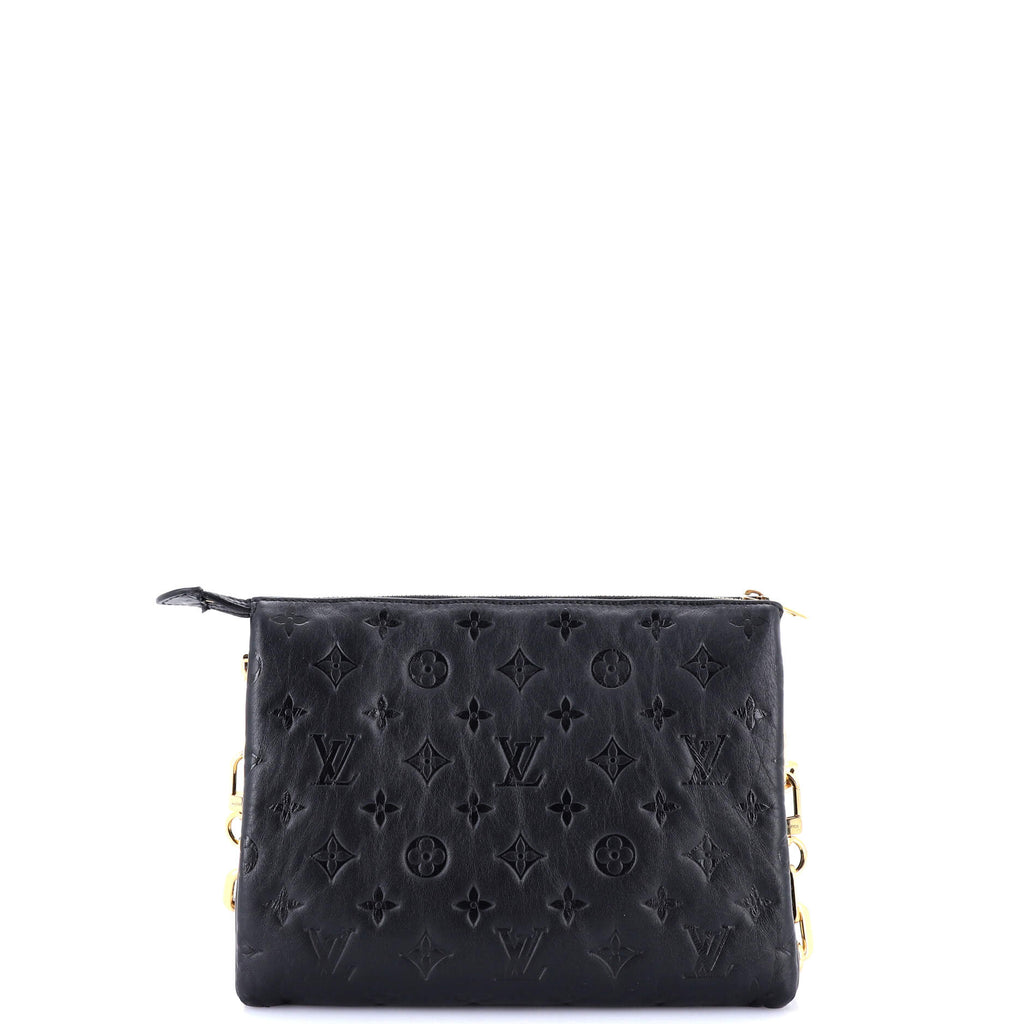 Coussin Bag Monogram Embossed Lambskin PM