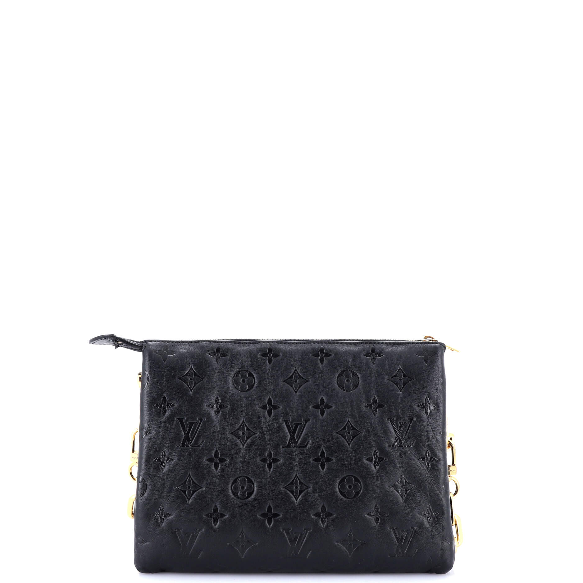 Coussin Bag Monogram Embossed Lambskin PM