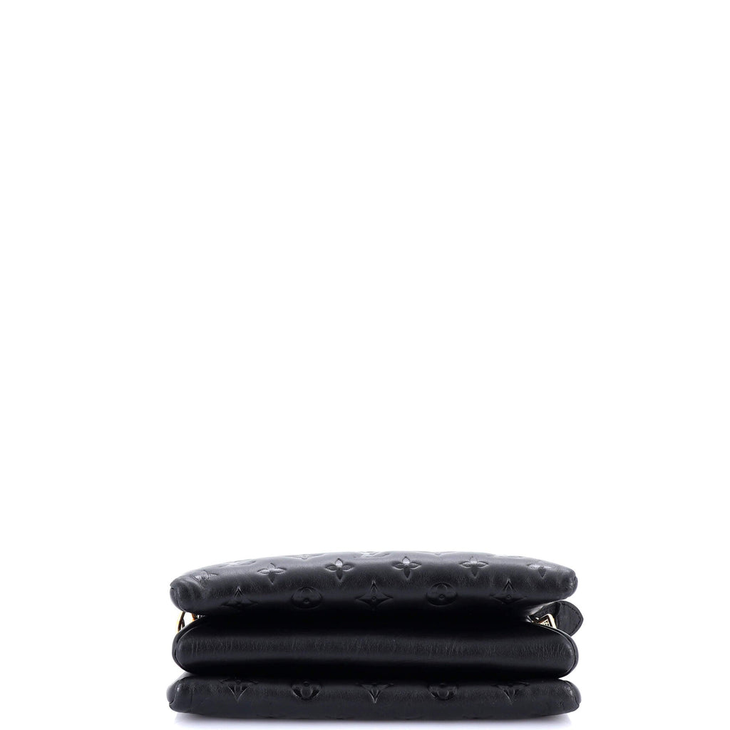 Coussin Bag Monogram Embossed Lambskin PM