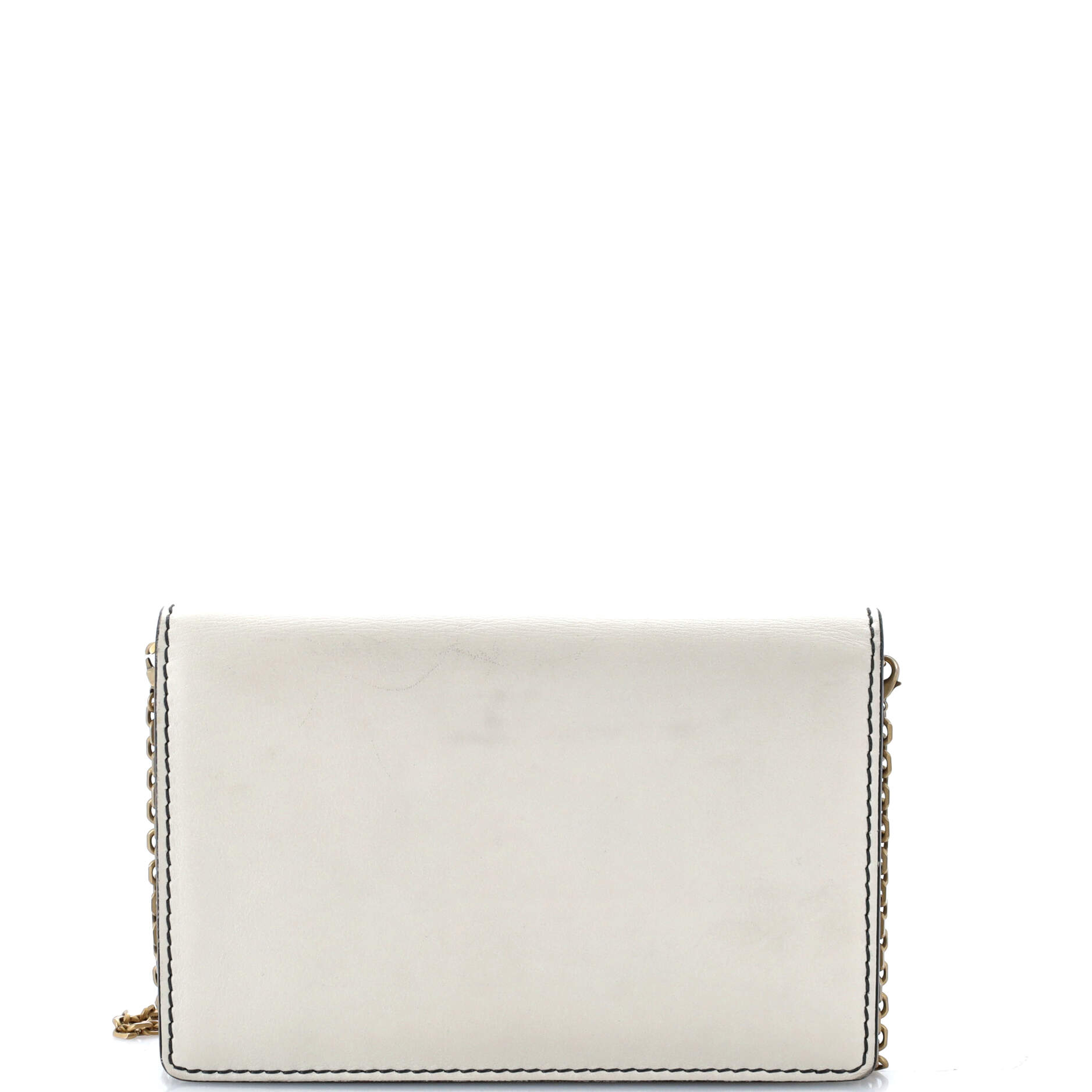 J'Adior Wallet on Chain Leather
