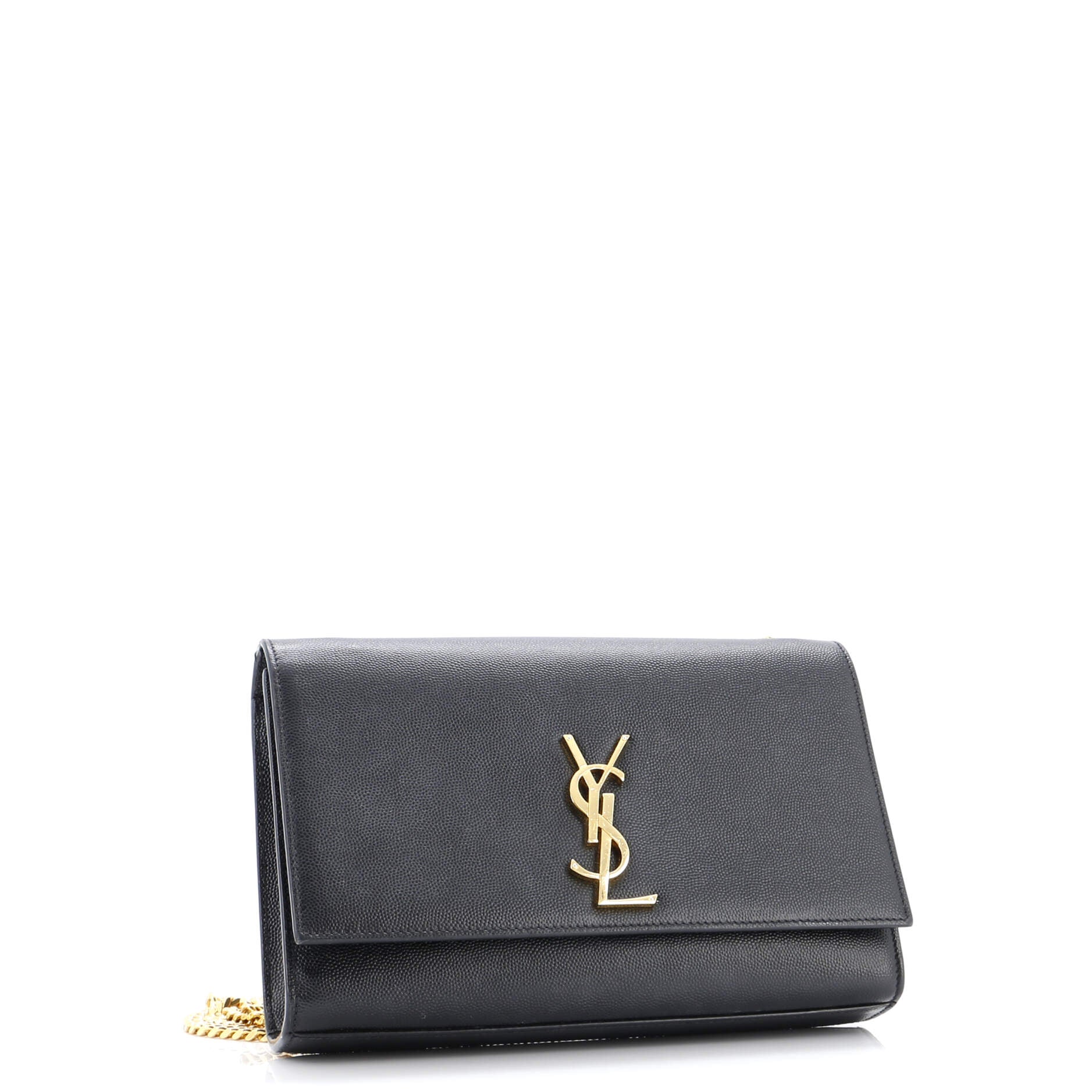 Classic Monogram Crossbody Bag Grainy Leather Medium