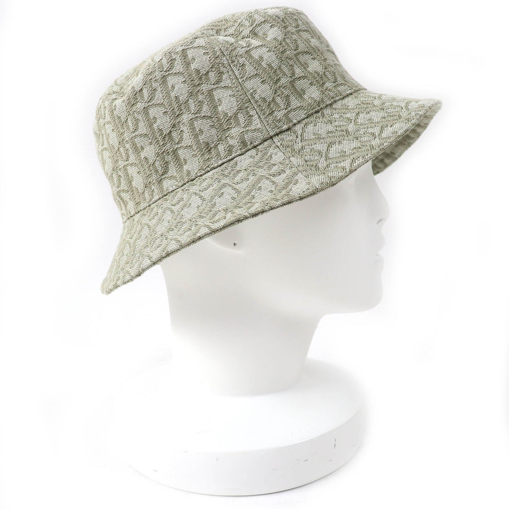 Dior Oblique jacquard cotton polyester bucket hat