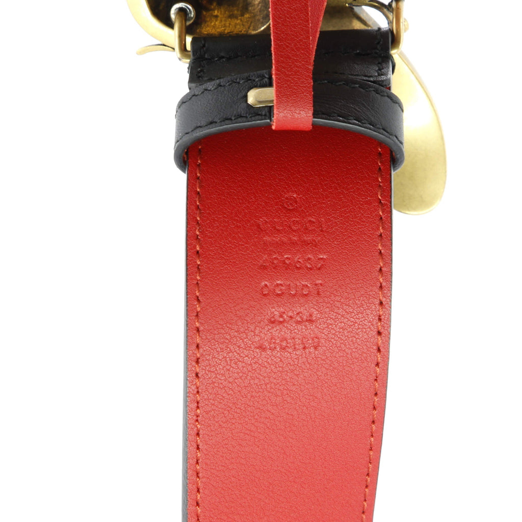 Queen Margaret Bee Belt Leather Wide