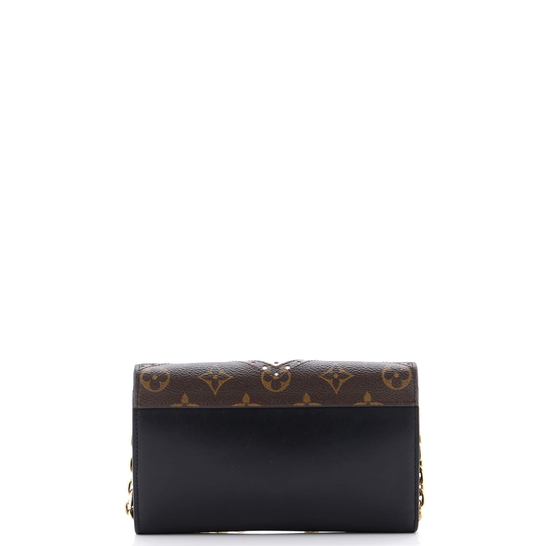 Twist Chain Wallet Limited Edition Brogue Reverse Monogram Canvas and Leather