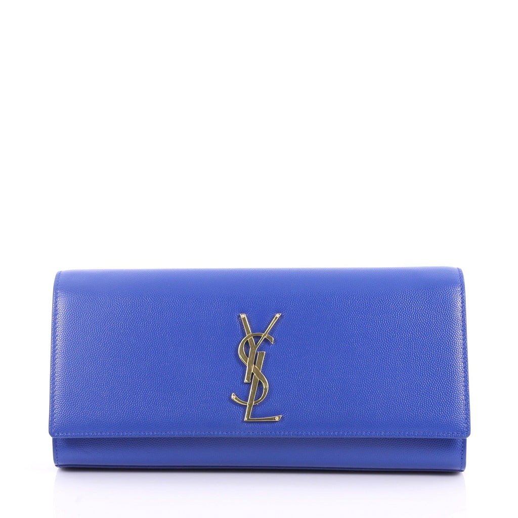 Classic Monogram Clutch Leather Long