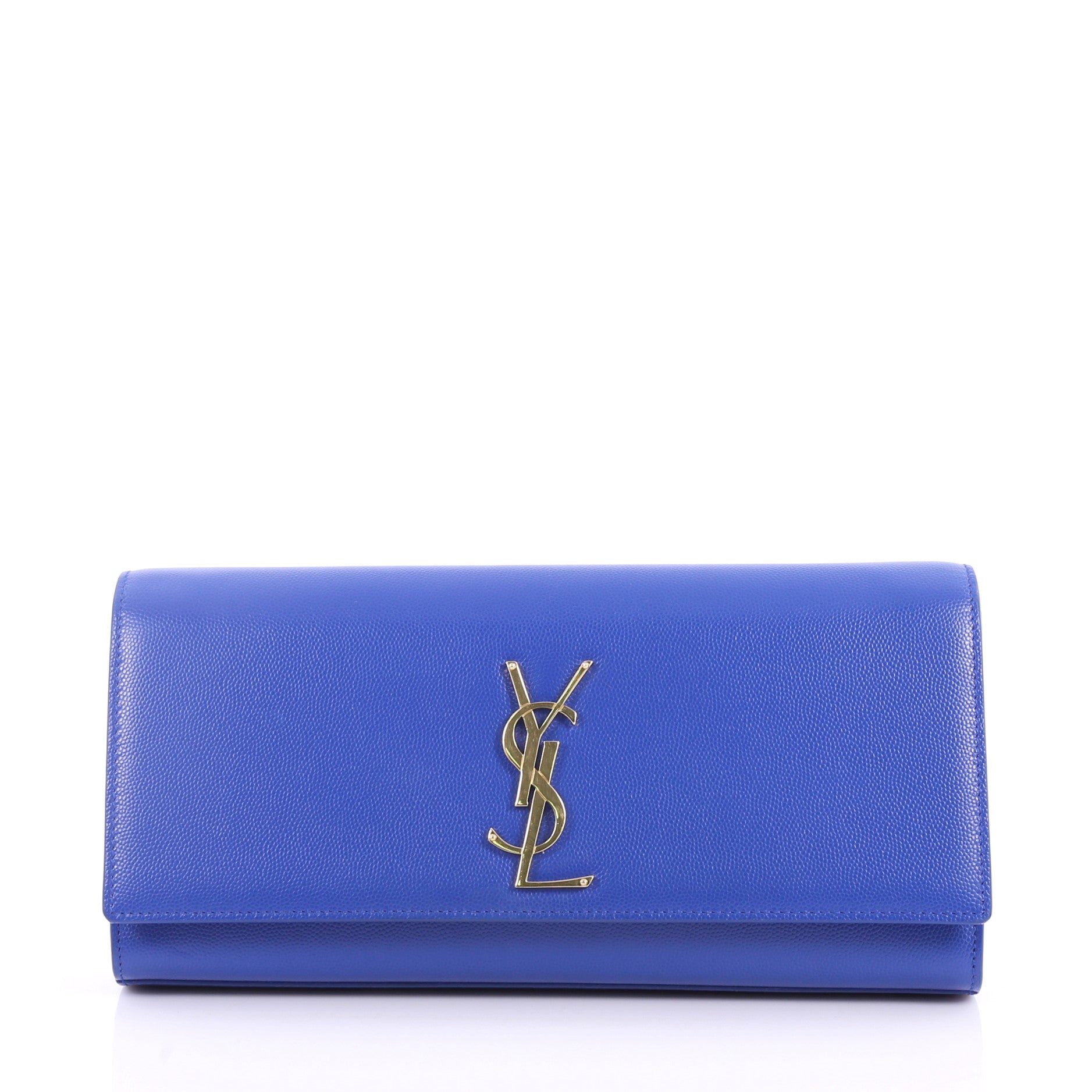 Classic Monogram Clutch Leather Long