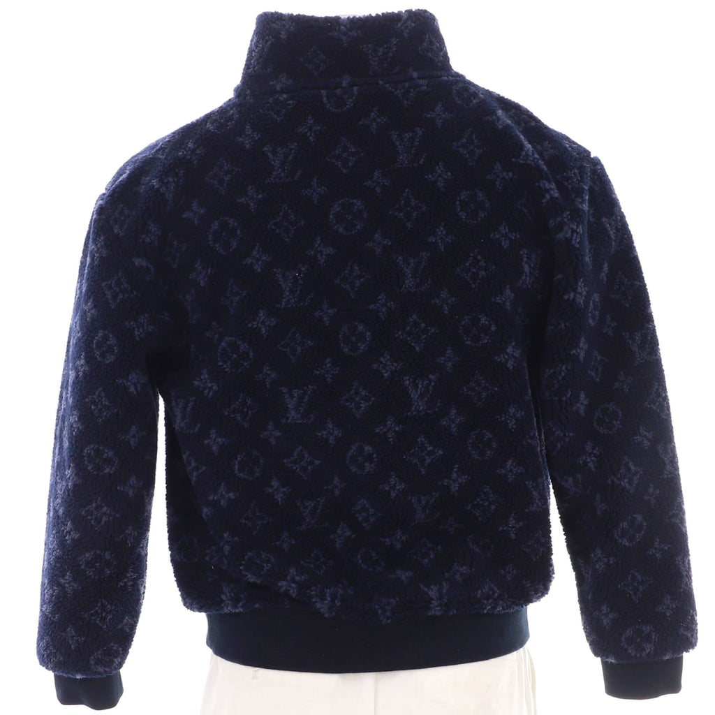 Men's Teddy Zip Jacket Monogram Polyester Fleece