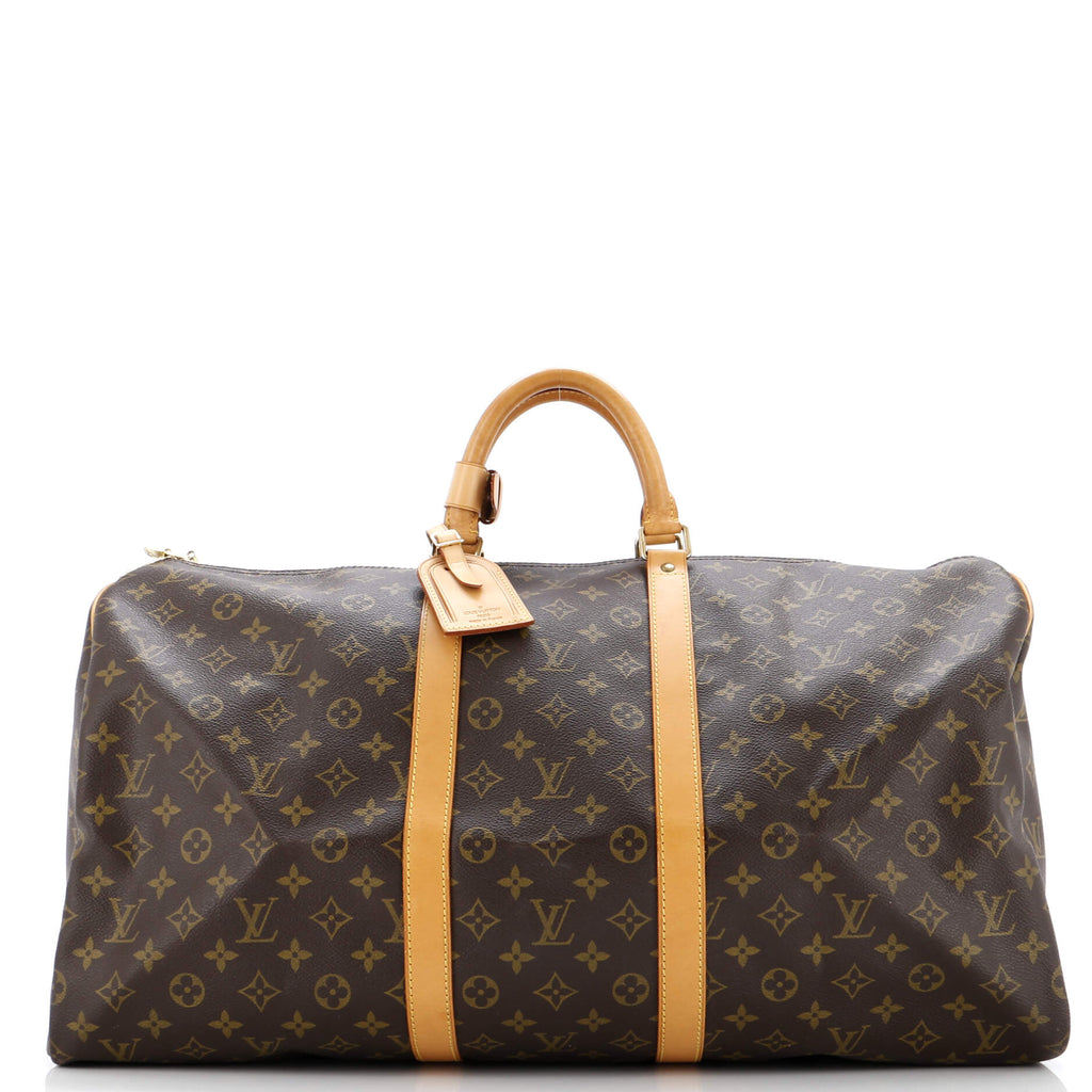 Keepall Bandouliere Bag Monogram Canvas 55