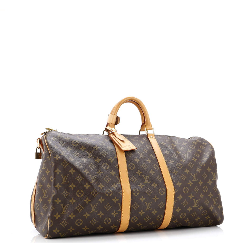 Keepall Bandouliere Bag Monogram Canvas 55