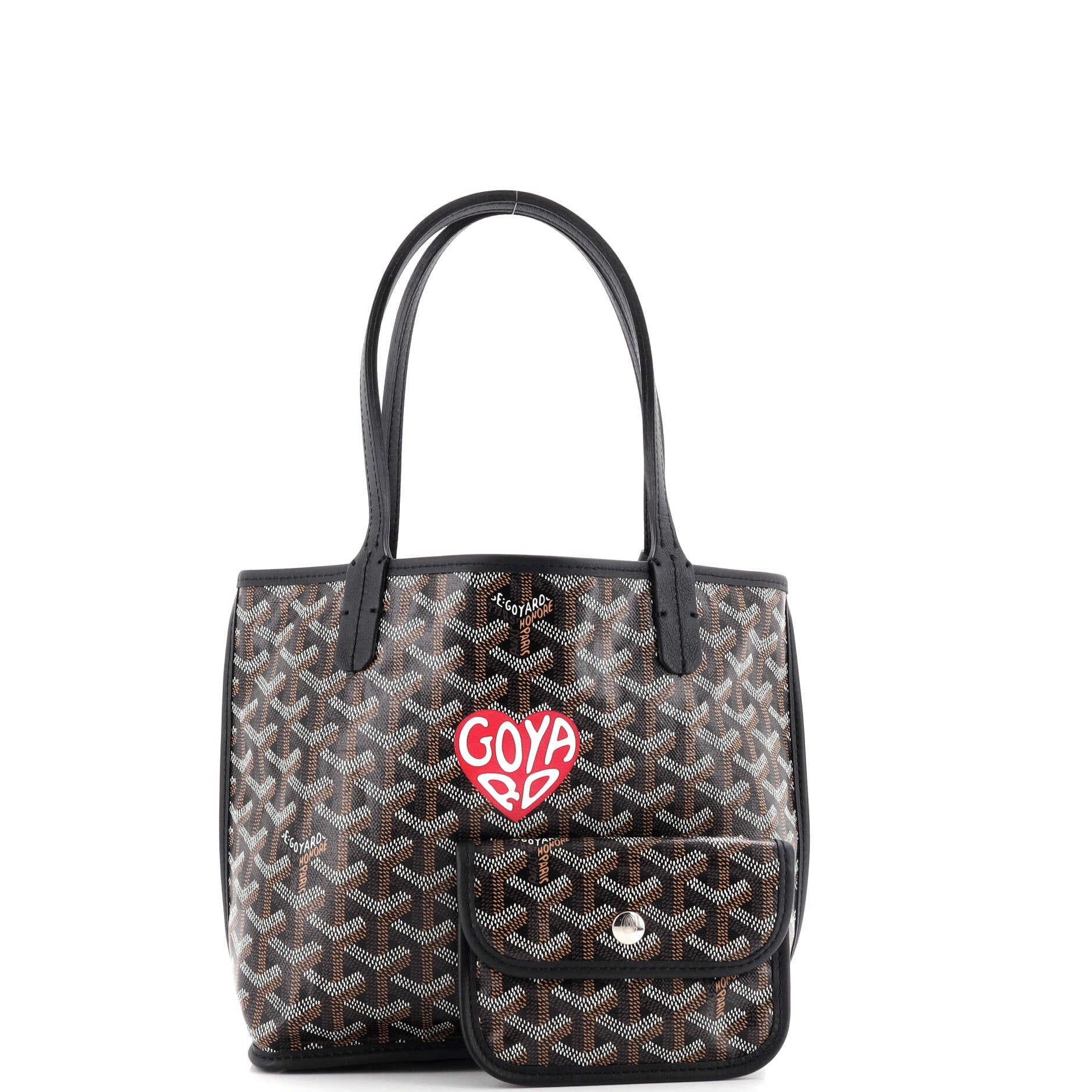 Anjou Reversible Tote Printed Coated Canvas Mini