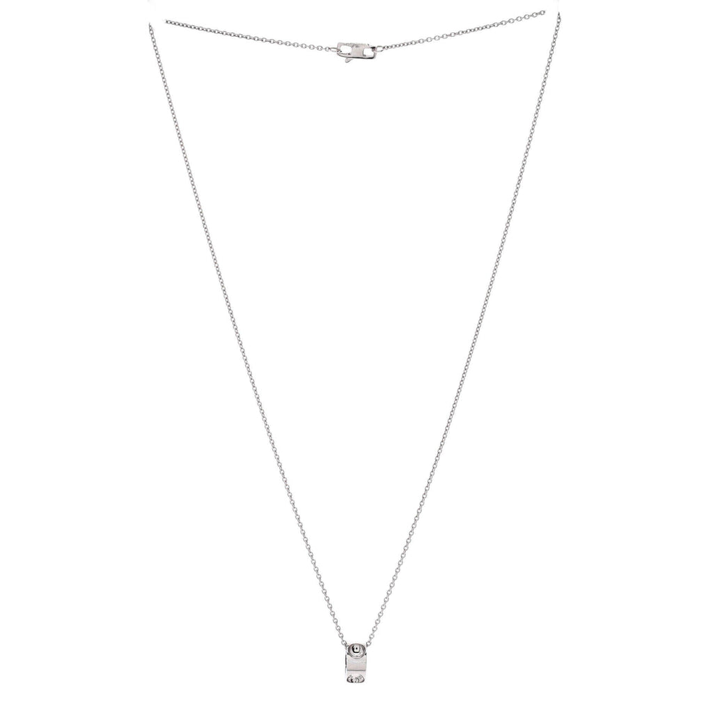 Empreinte Pendant Necklace 18K White Gold