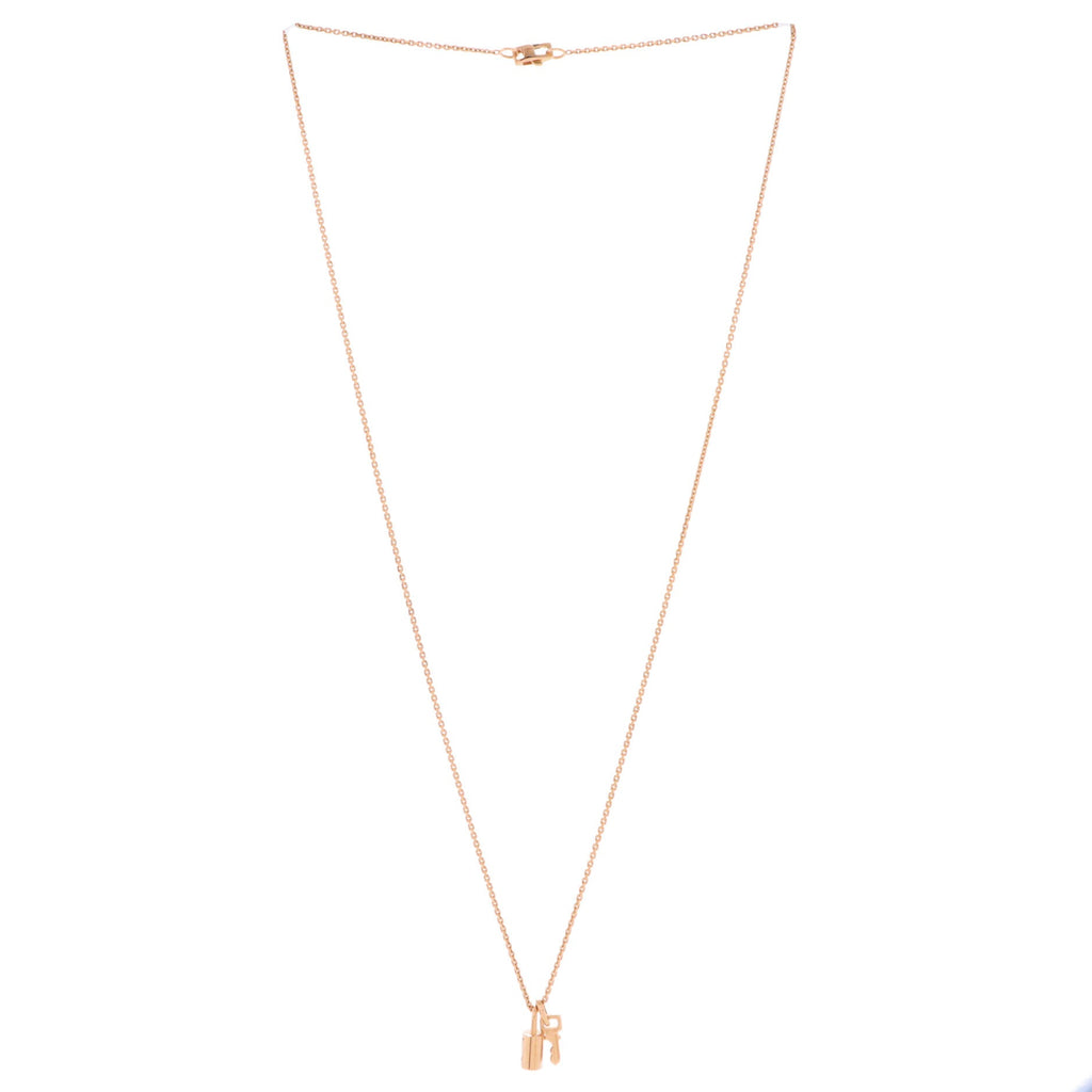 Lockit Pendant Necklace 18K Rose Gold