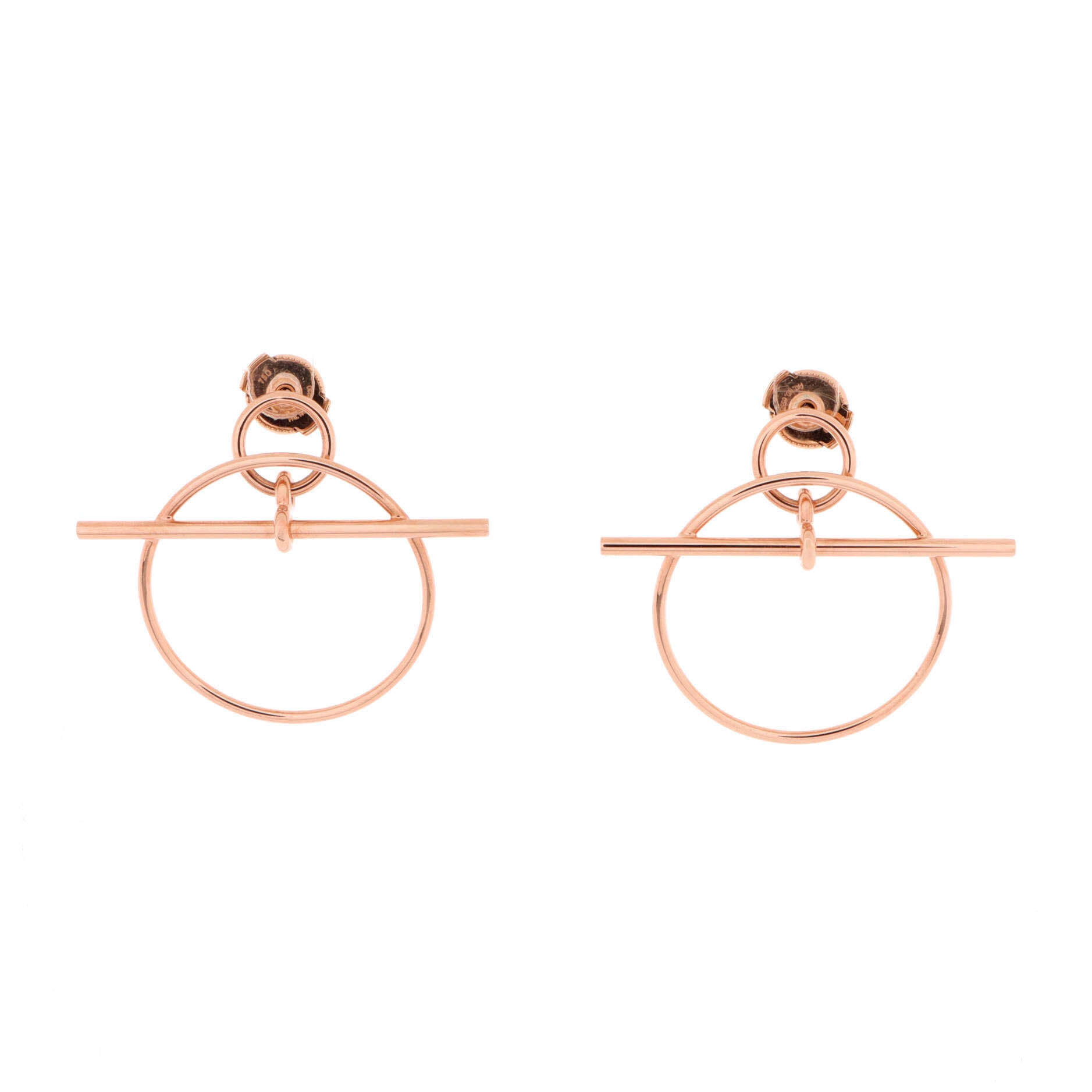Loop Earrings 18K Rose Gold Small