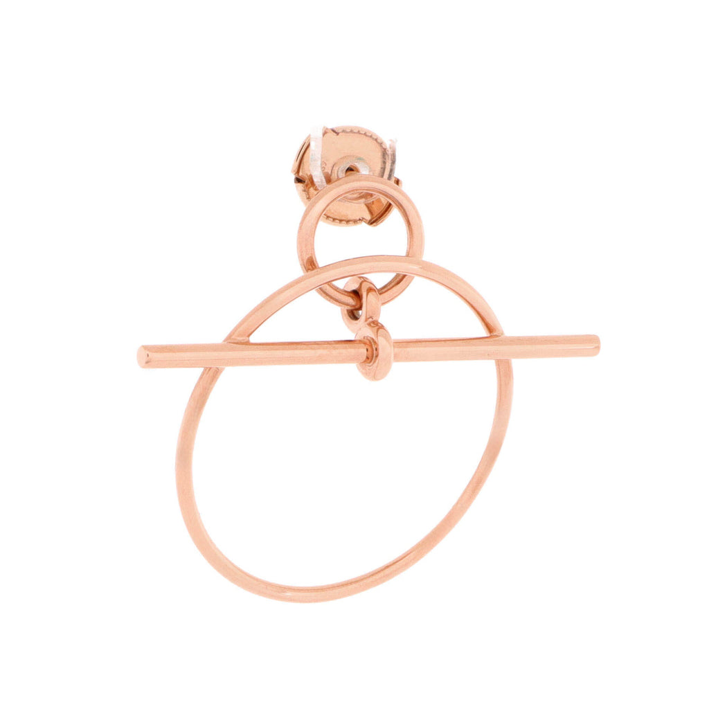 Loop Earrings 18K Rose Gold Small