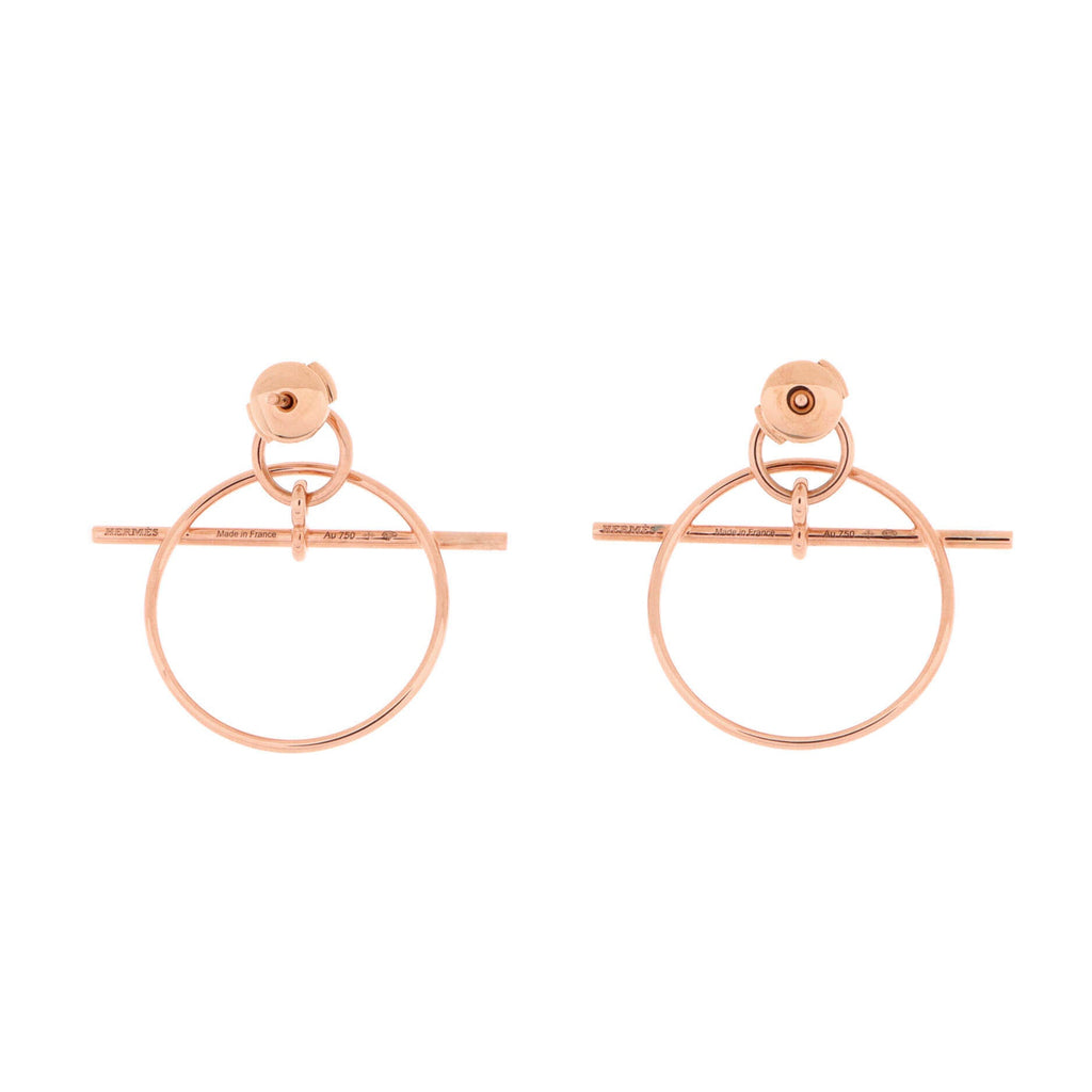 Loop Earrings 18K Rose Gold Small