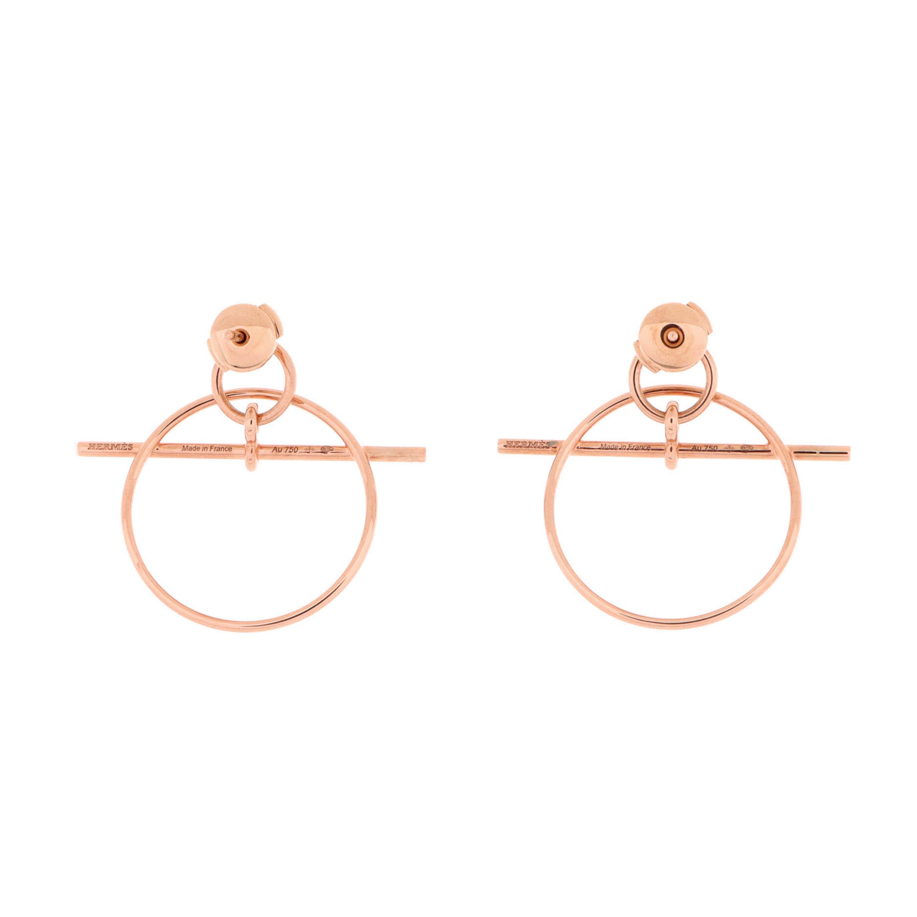 Loop Earrings 18K Rose Gold Small