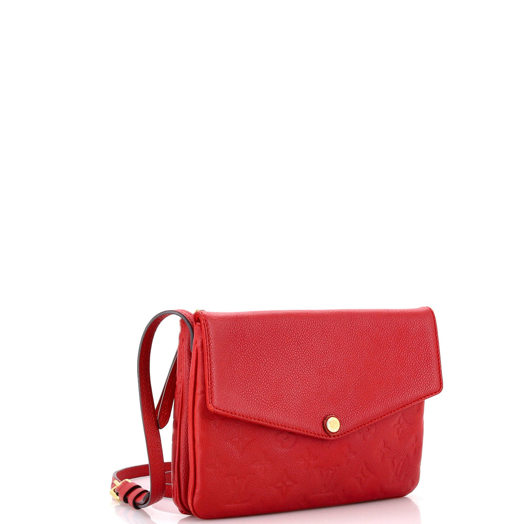 Twice Handbag Monogram Empreinte Leather