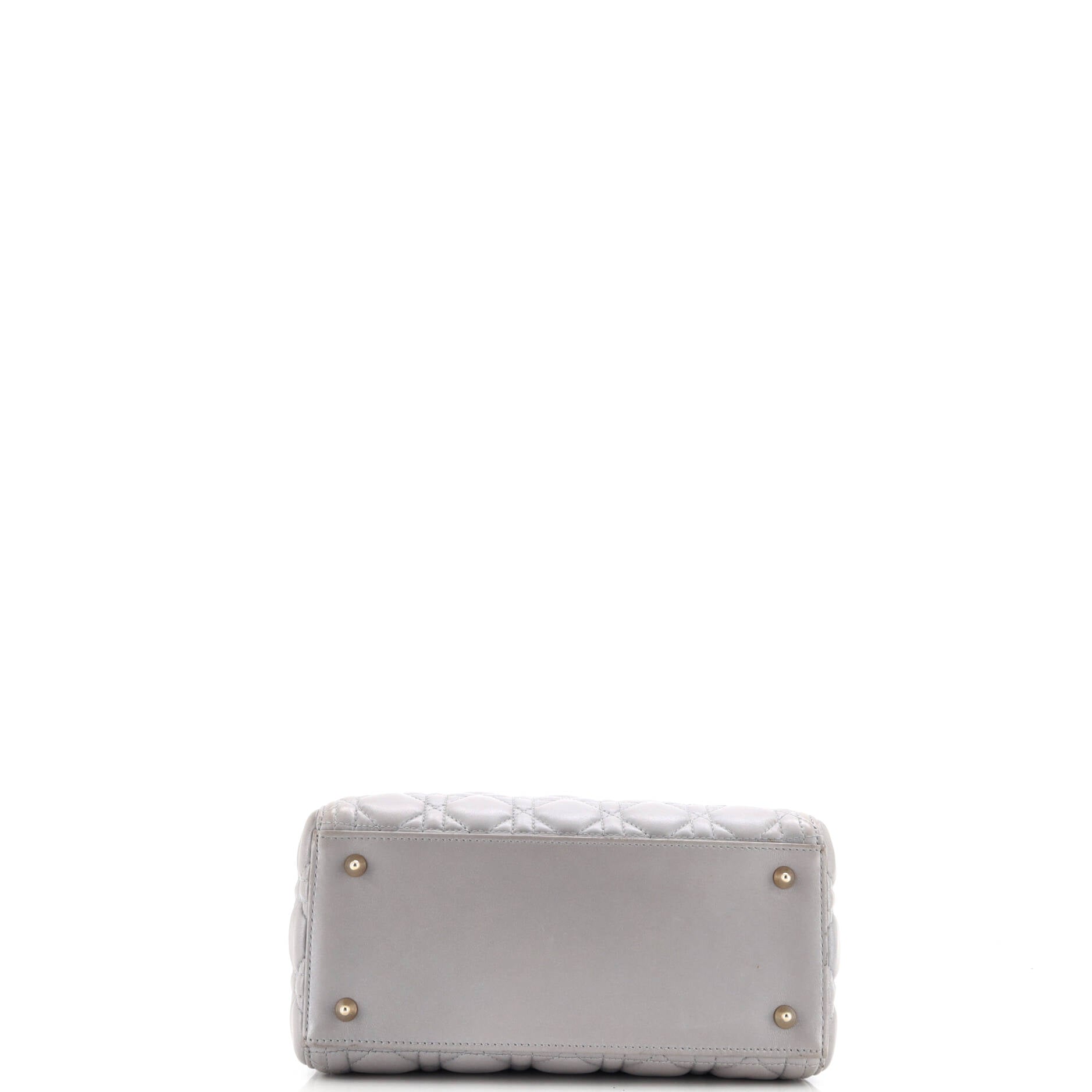 Lady Dior Bag Cannage Quilt Lambskin Medium