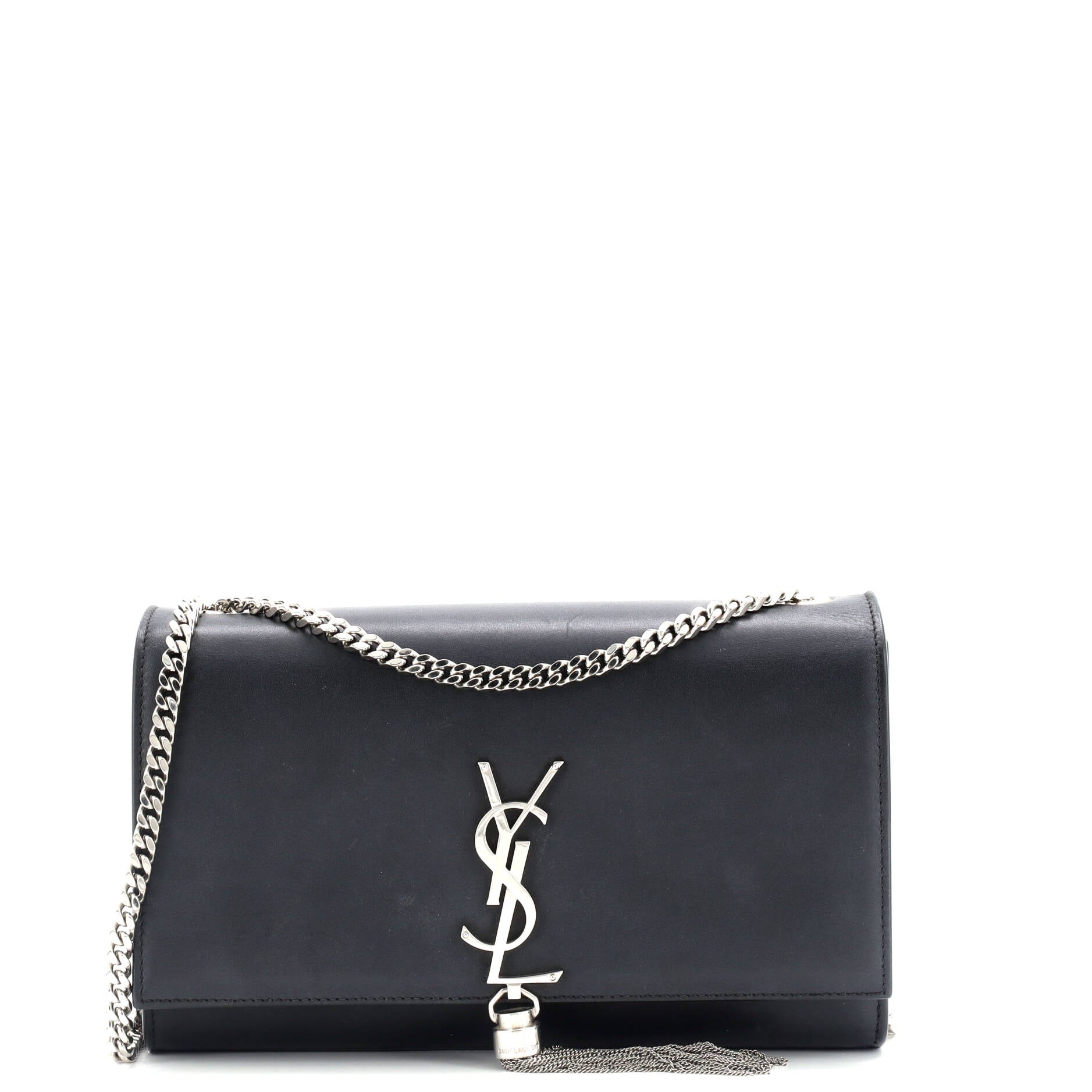 Classic Monogram Tassel Crossbody Bag Leather Medium