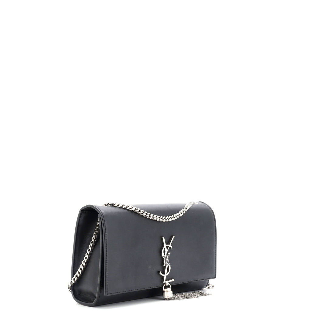 Classic Monogram Tassel Crossbody Bag Leather Medium