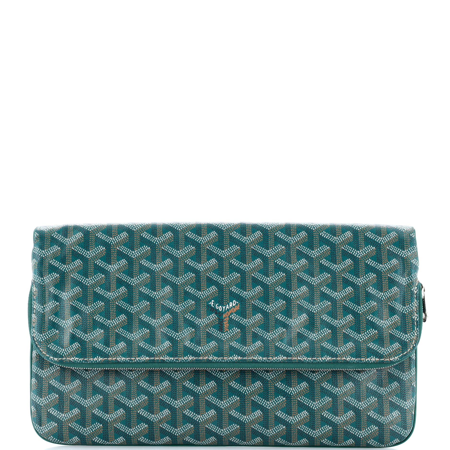 Saint Marie Clutch Coated Canvas