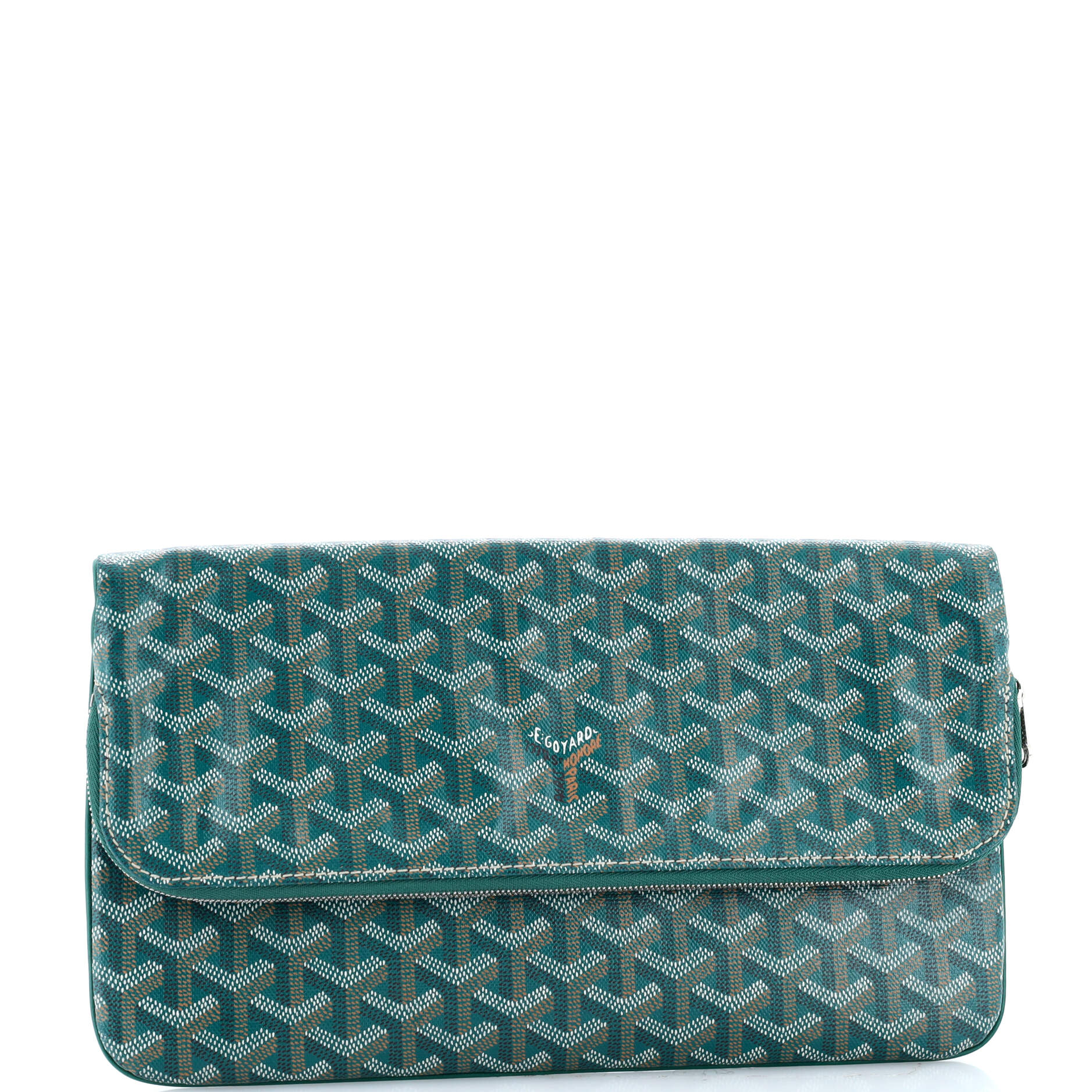 Saint Marie Clutch Coated Canvas