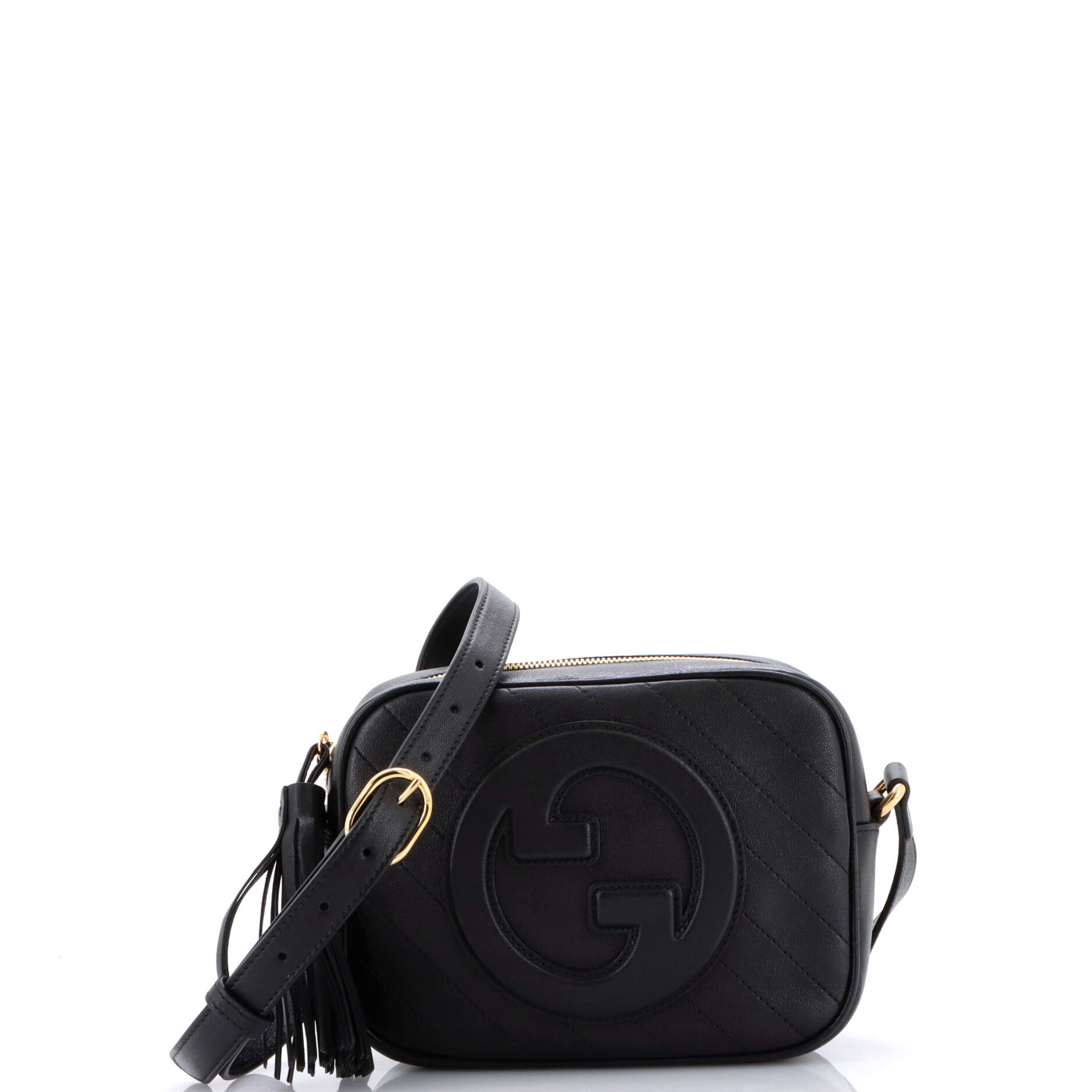 Blondie NM Camera Shoulder Bag Diagonal Quilted Leather Small