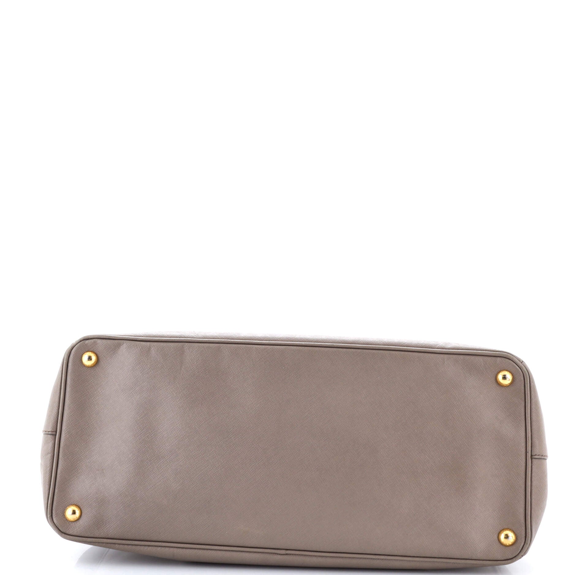 Double Zip Lux Tote Saffiano Leather XL