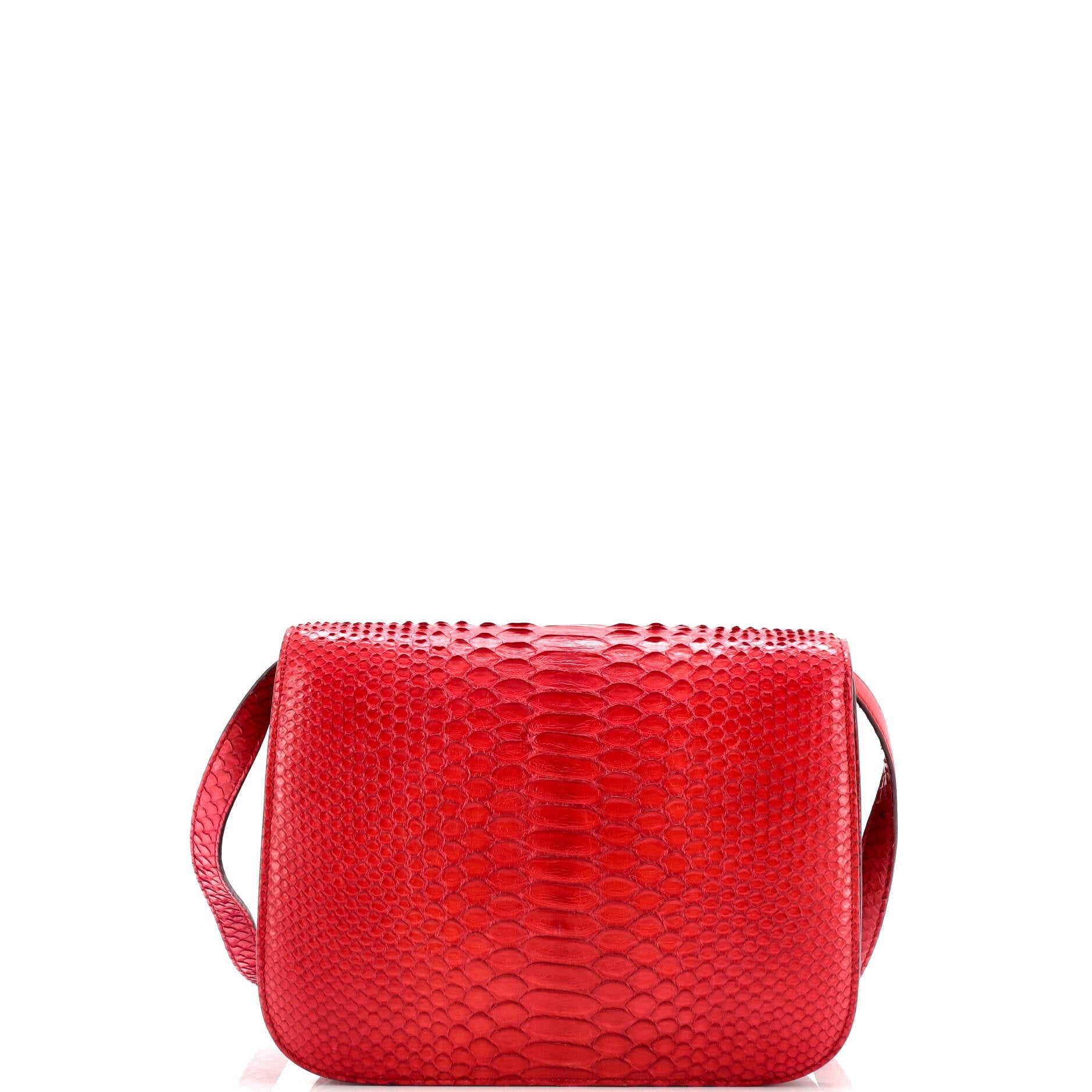 Classic Box Bag Python Medium