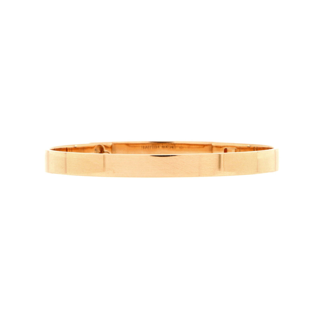 Collier de Chien Bracelet 18K Rose Gold with Pave Diamond Studs PM