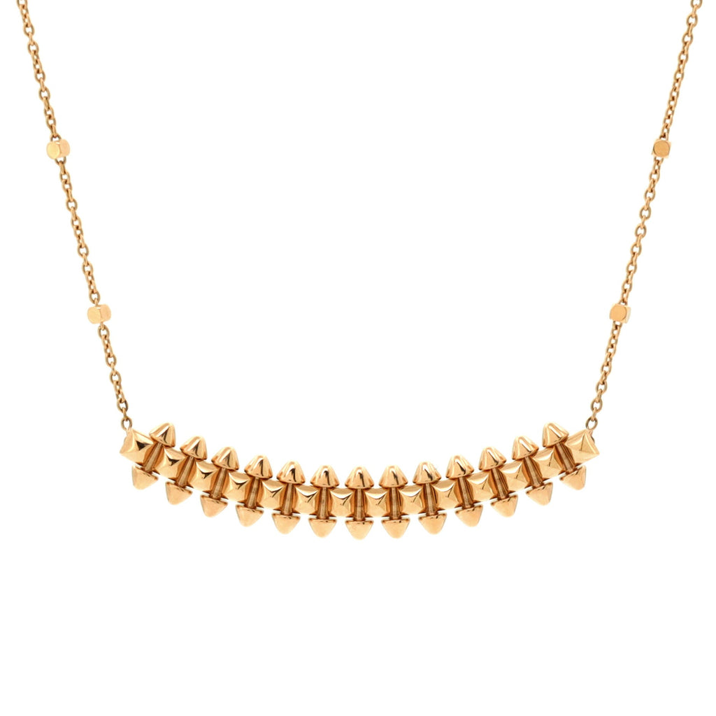 Clash de Cartier Pendant Necklace 18K Rose Gold Small