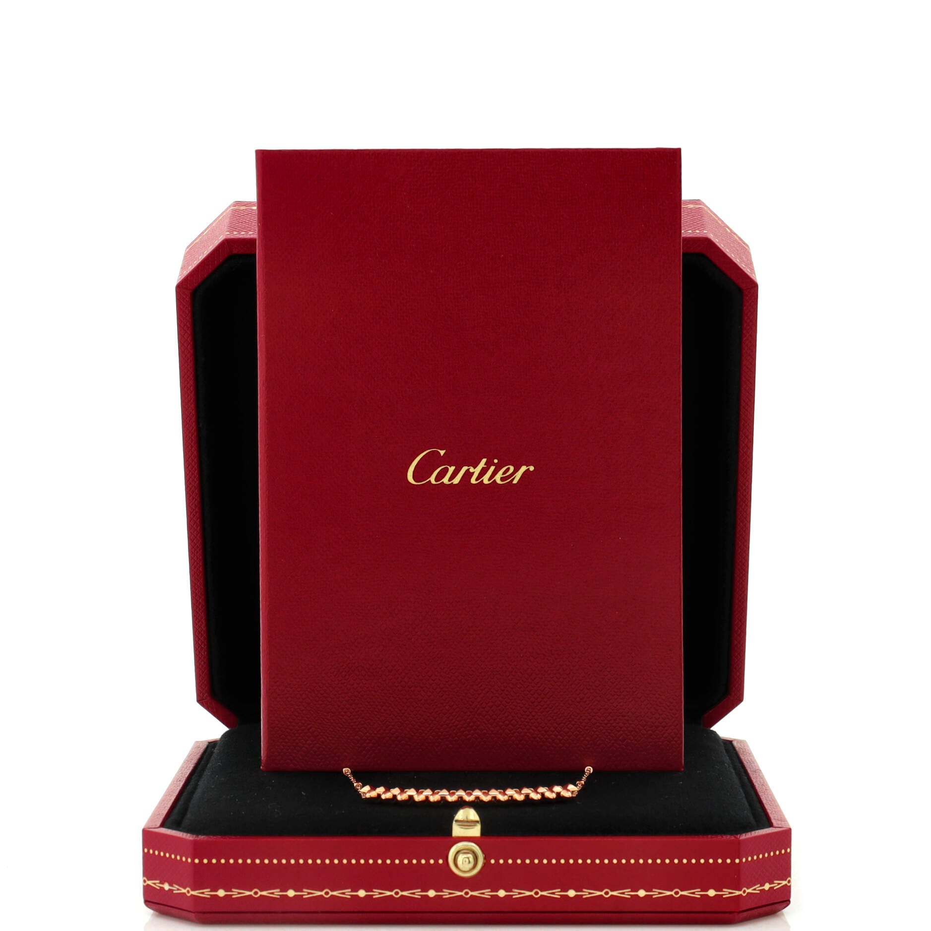 Clash de Cartier Pendant Necklace 18K Rose Gold Small