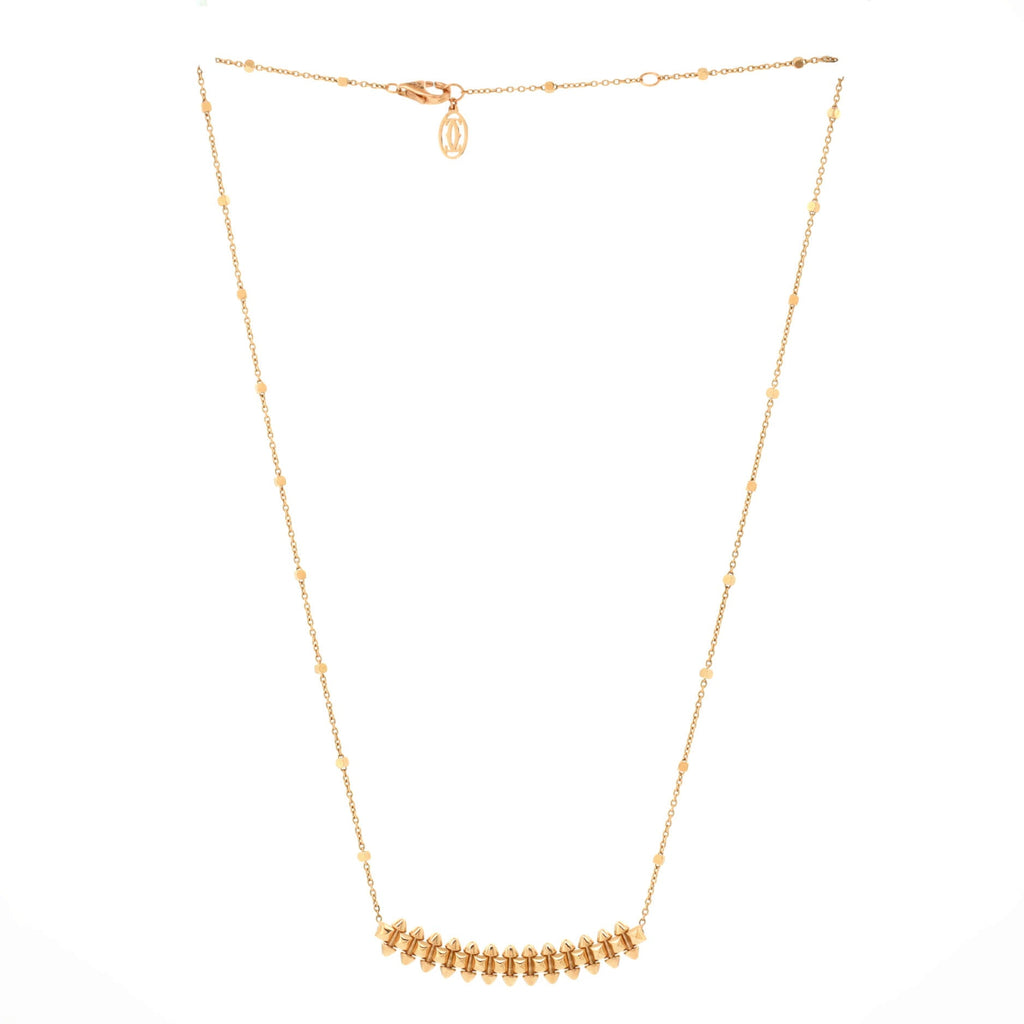 Clash de Cartier Pendant Necklace 18K Rose Gold Small