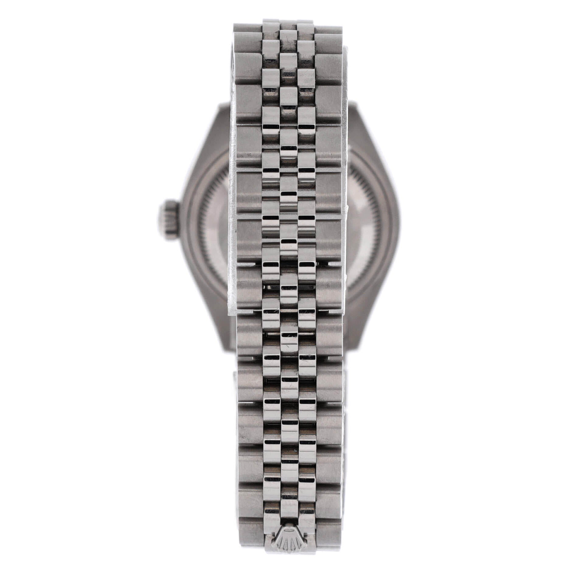 Oyster Perpetual Datejust Dark Grey Automatic Watch Stainless Steel and White Gold 28