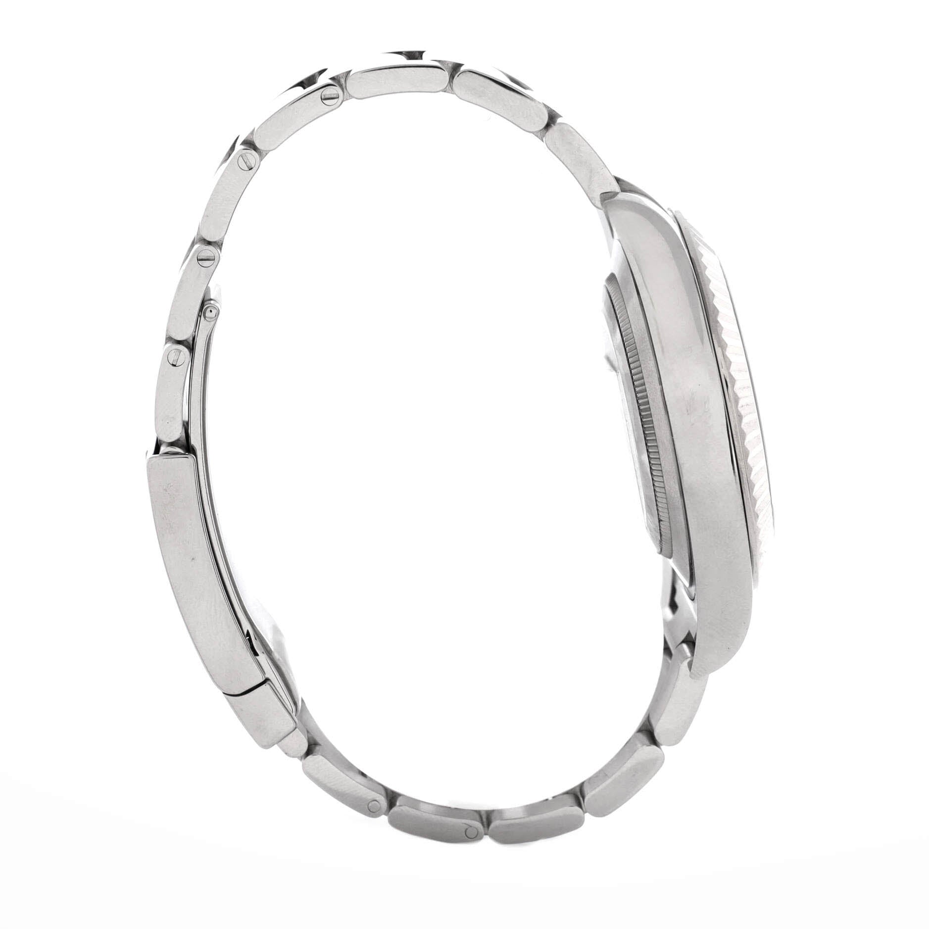 Oyster Perpetual Datejust II Automatic Watch Stainless Steel and White Gold 41