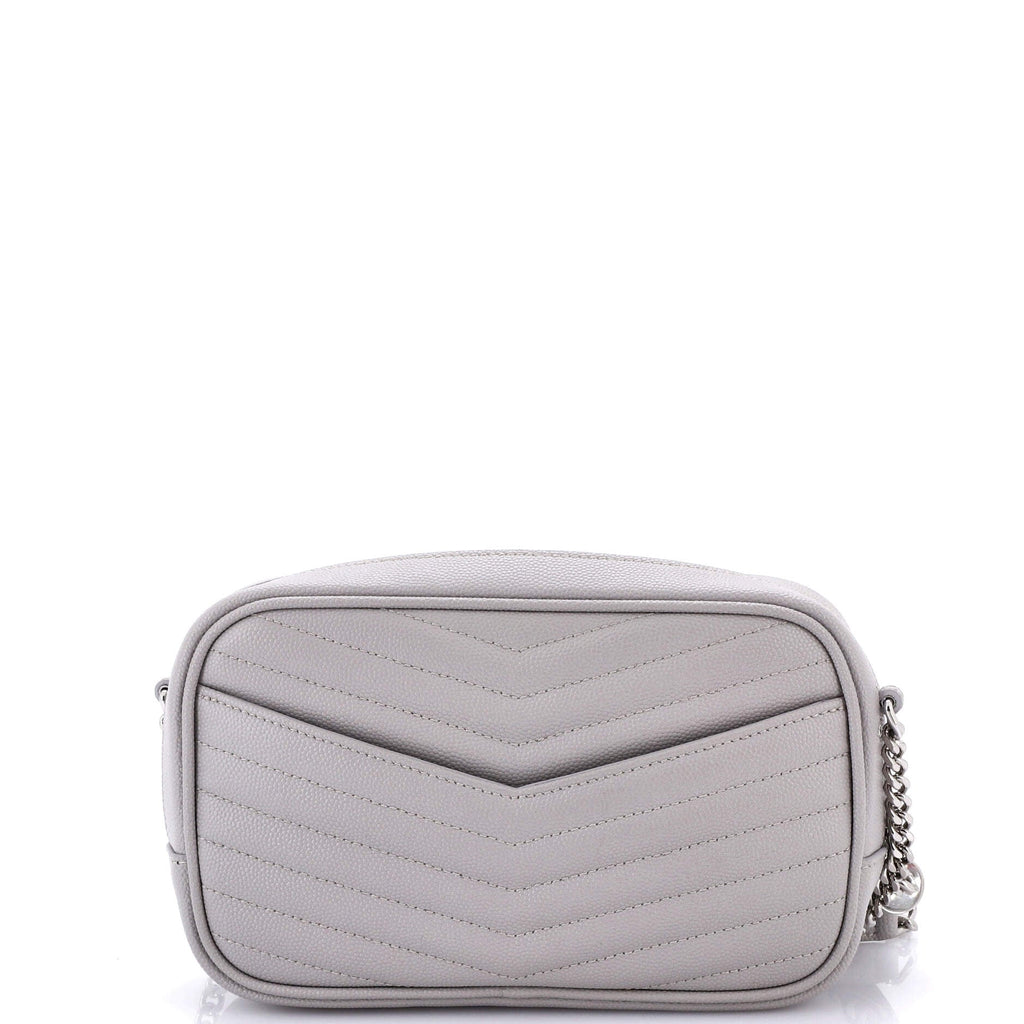 Lou Camera Bag Matelasse Chevron Leather Mini