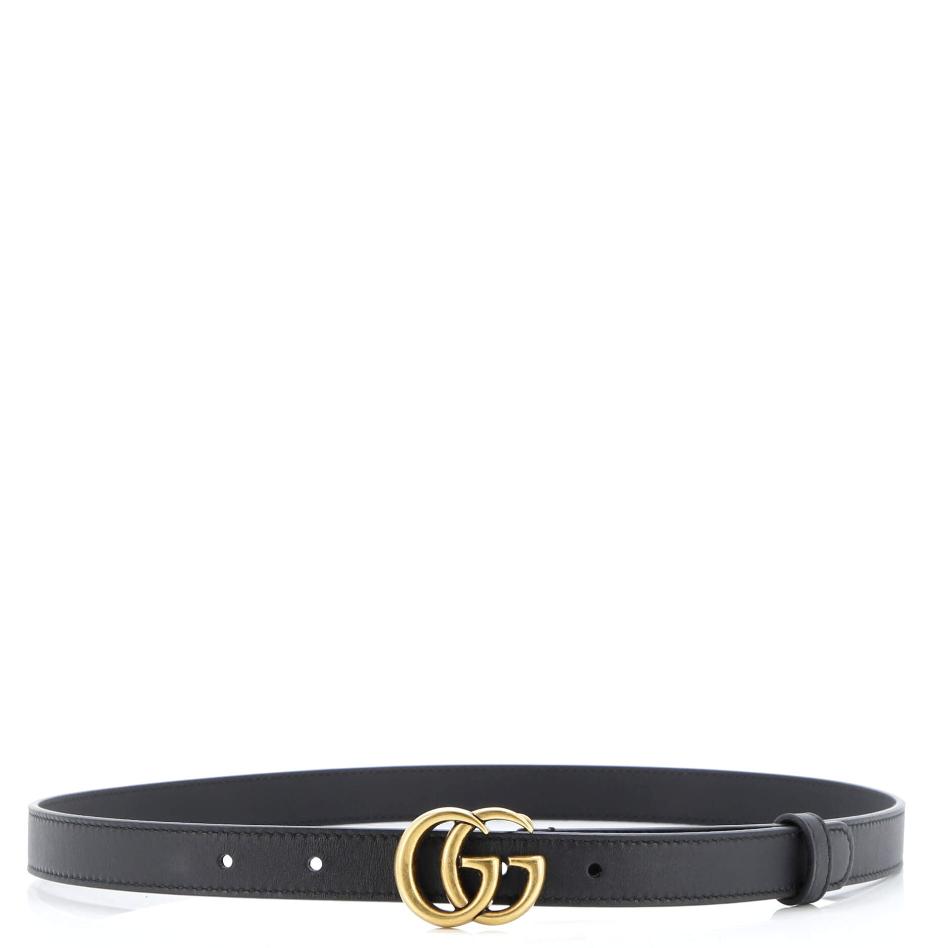 GG Marmont Belt Leather Thin