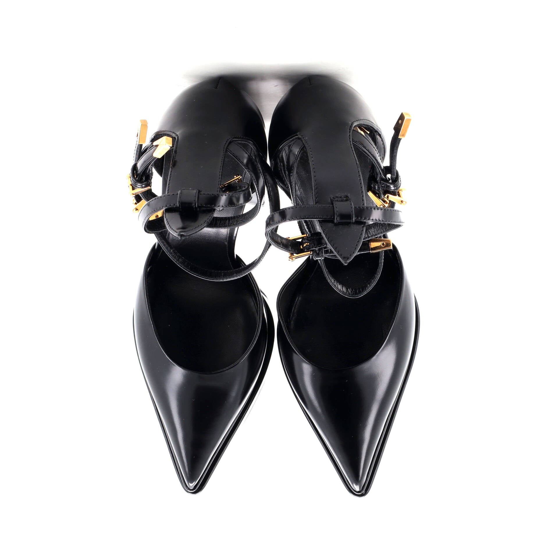 Women's Medusa Aevitas Pointed Platform Pumps Leather