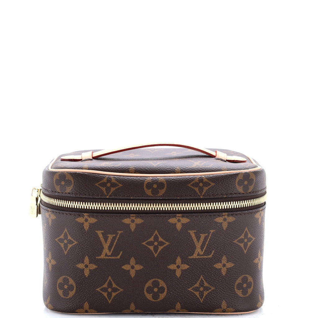 Nice Vanity Case Monogram Canvas Mini