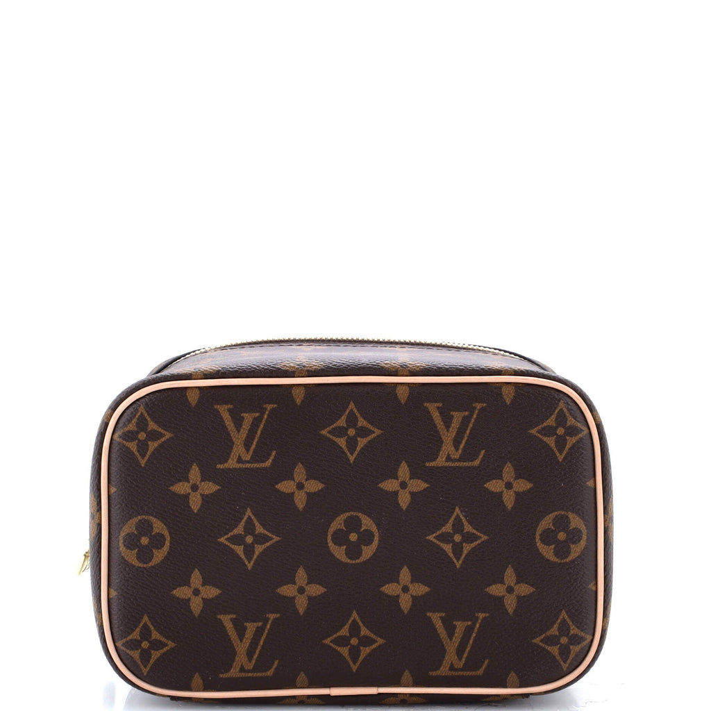 Nice Vanity Case Monogram Canvas Mini
