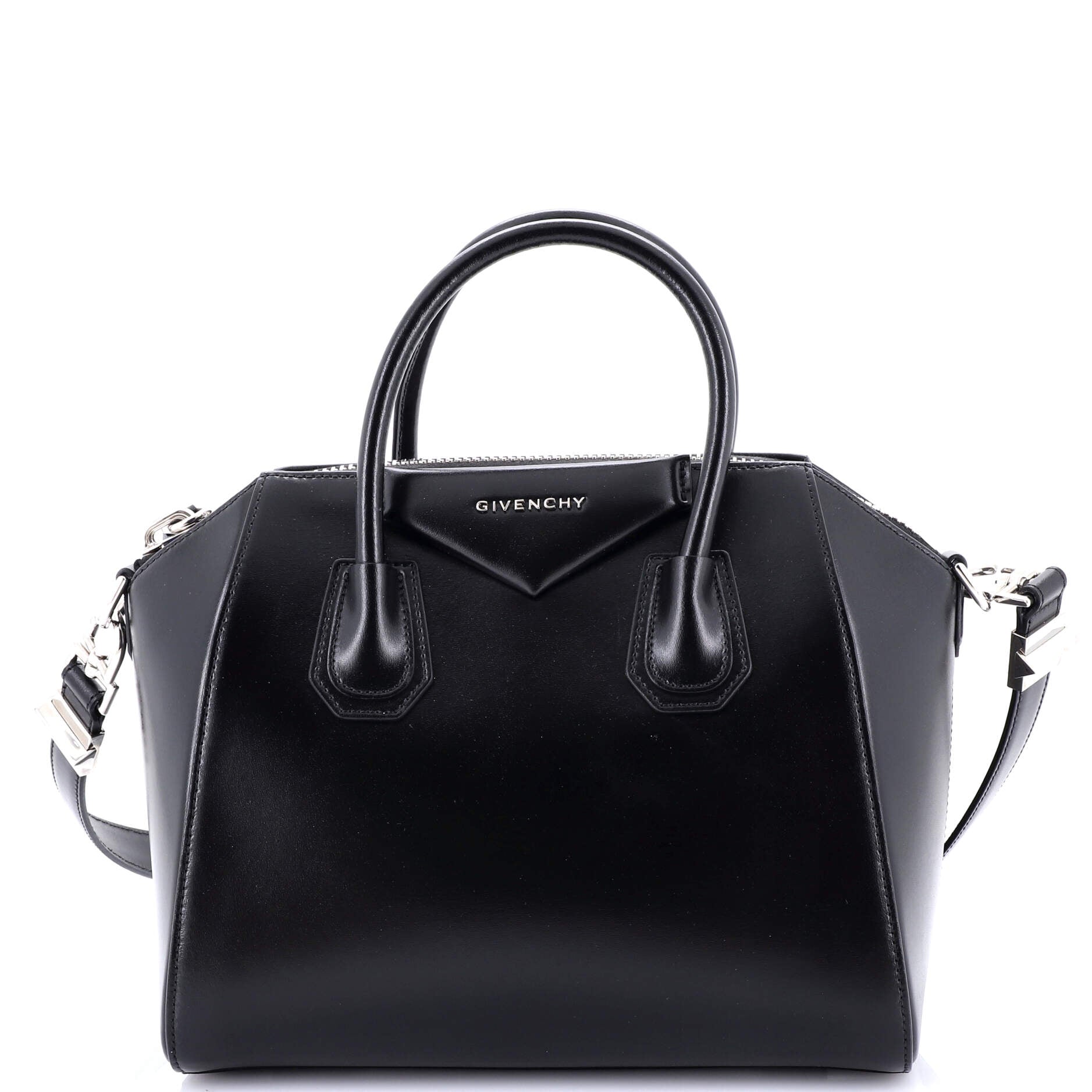 Antigona Bag Glazed Leather Small