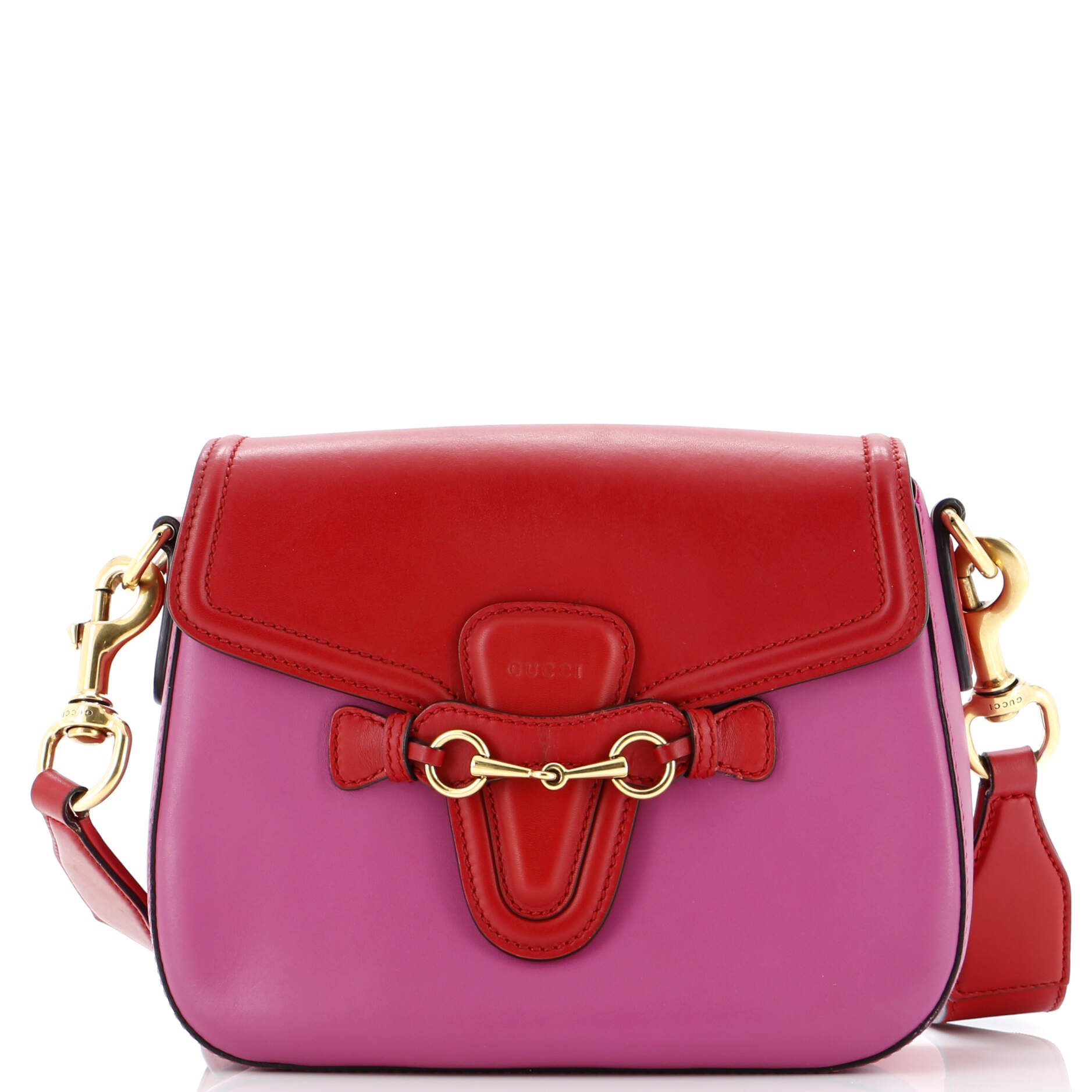 Lady Web Shoulder Bag Leather Medium