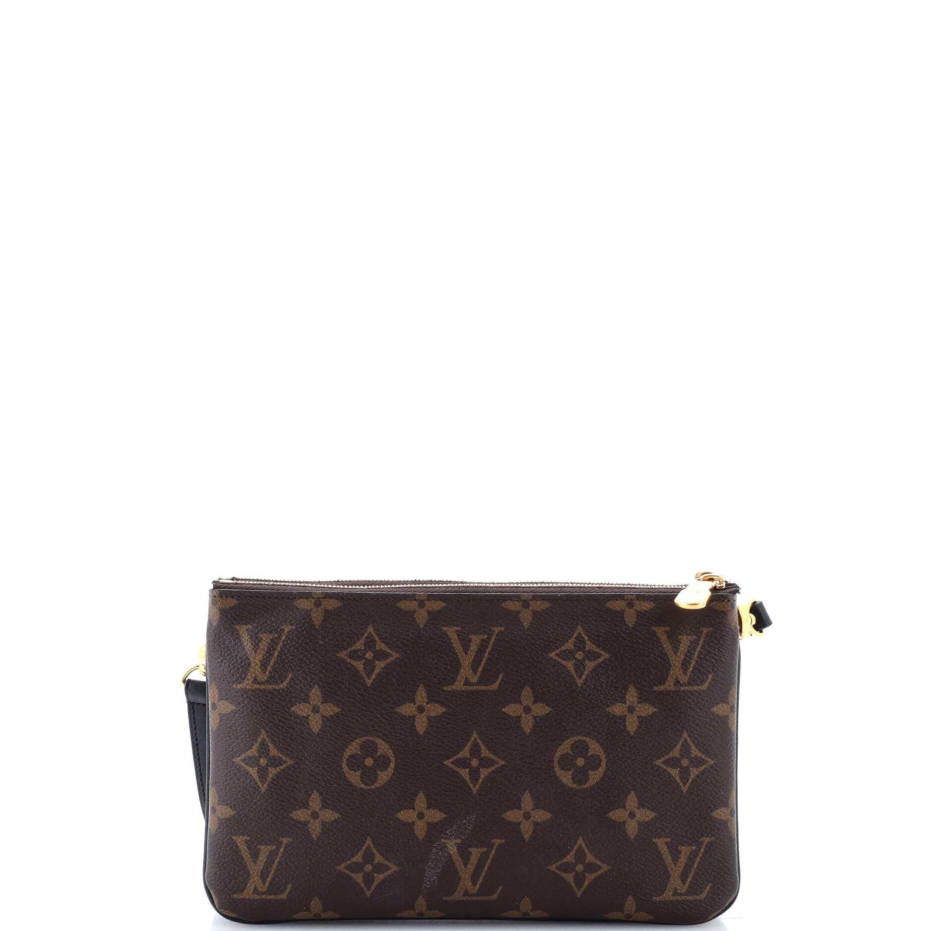 Double Zip Pochette Reverse Monogram Giant