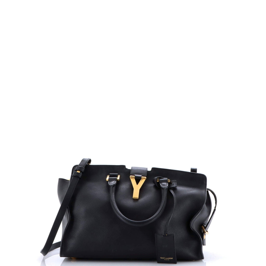 Classic Y Cabas Leather Small