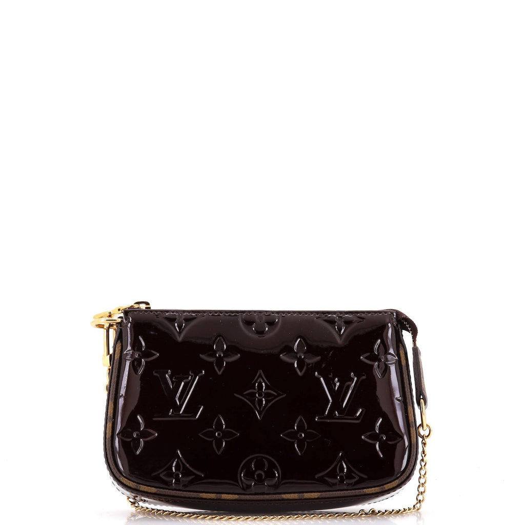 Pochette Accessoires Monogram Vernis with Monogram Canvas Mini