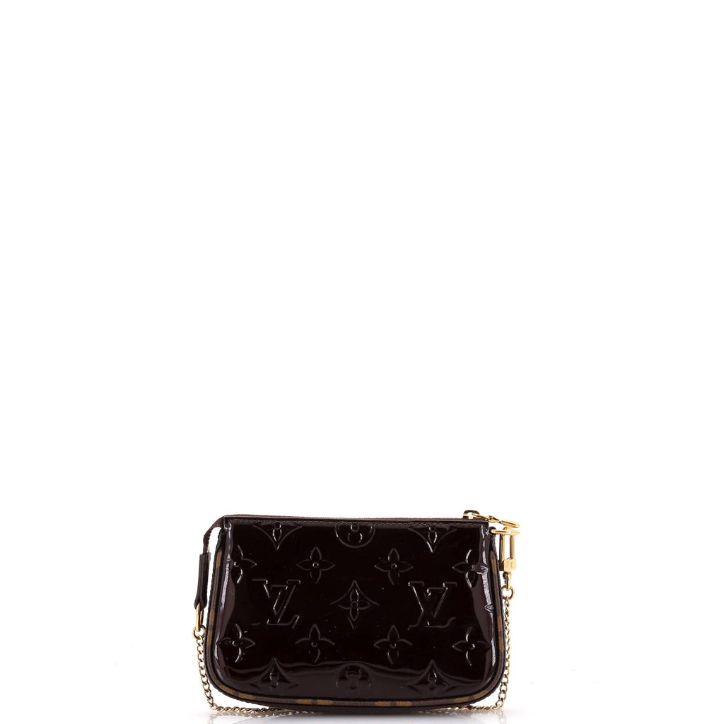 Pochette Accessoires Monogram Vernis with Monogram Canvas Mini