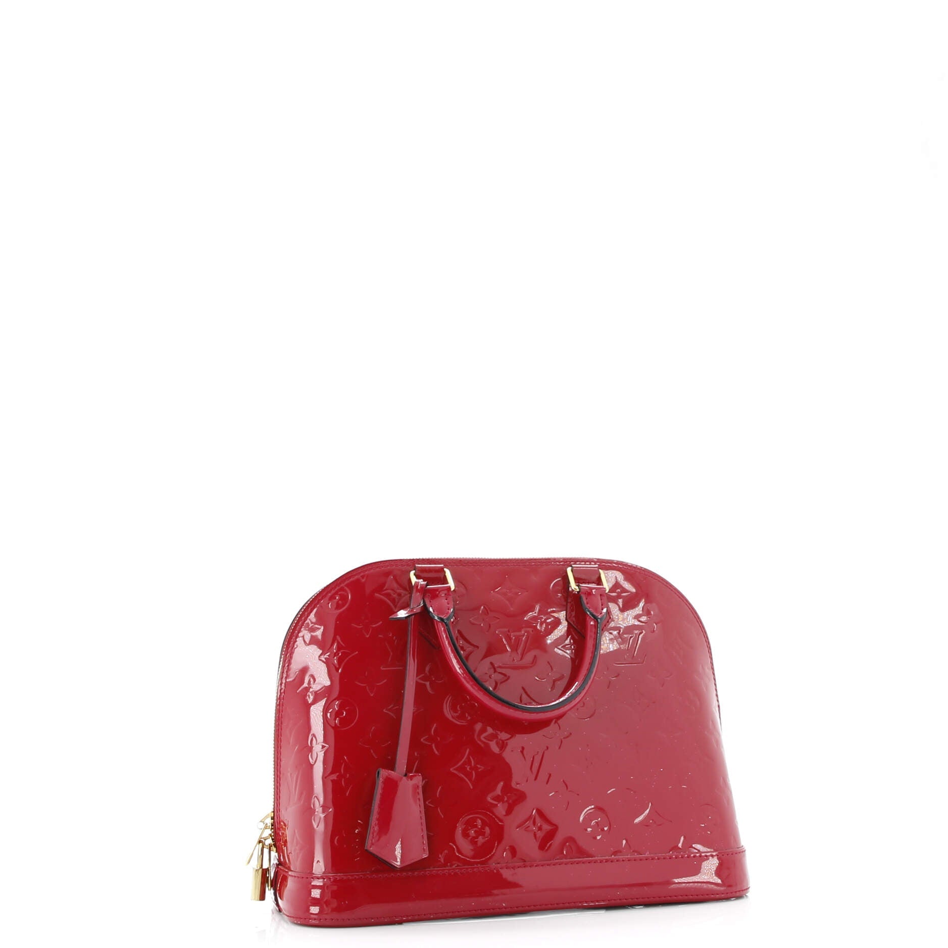 Alma Handbag Monogram Vernis PM