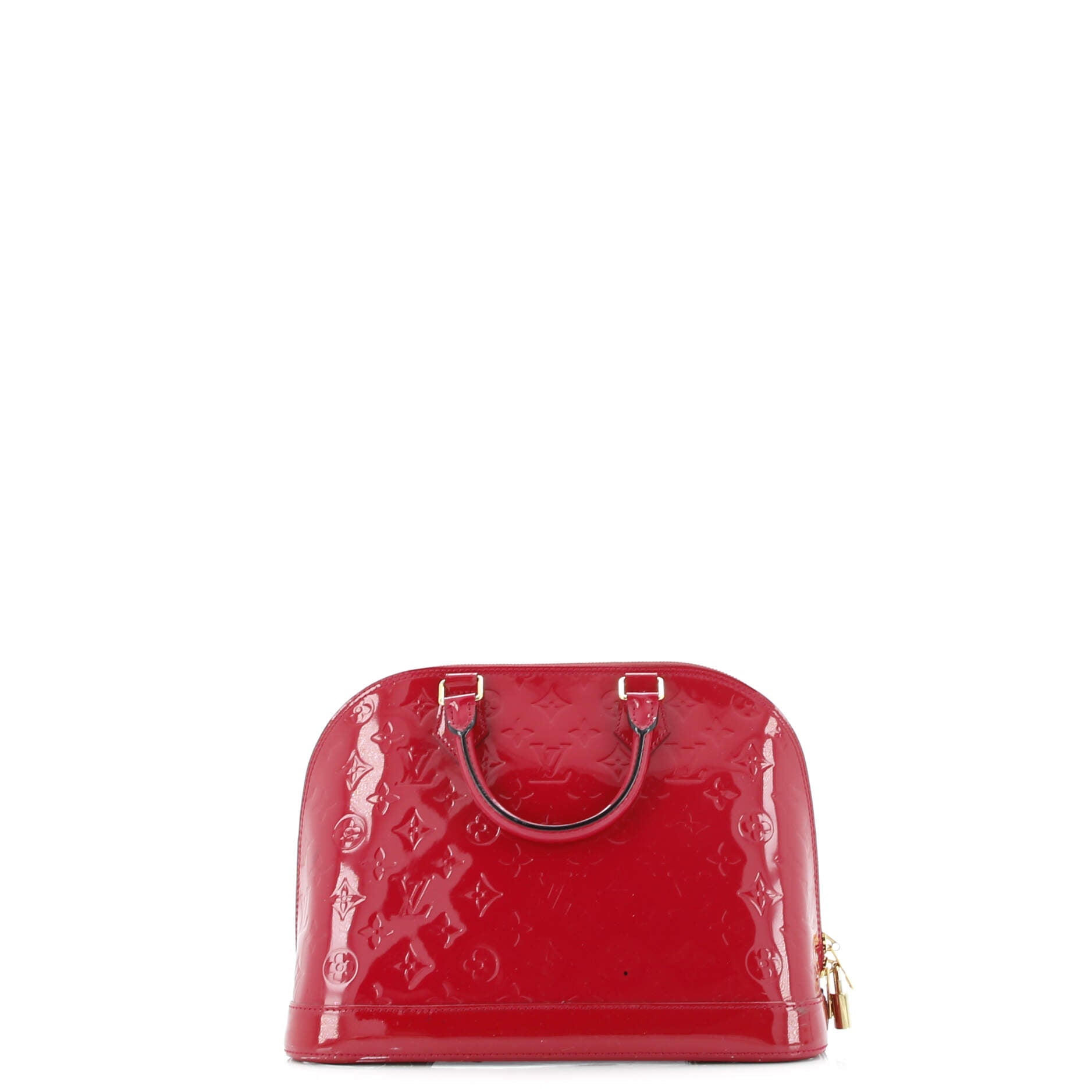 Alma Handbag Monogram Vernis PM