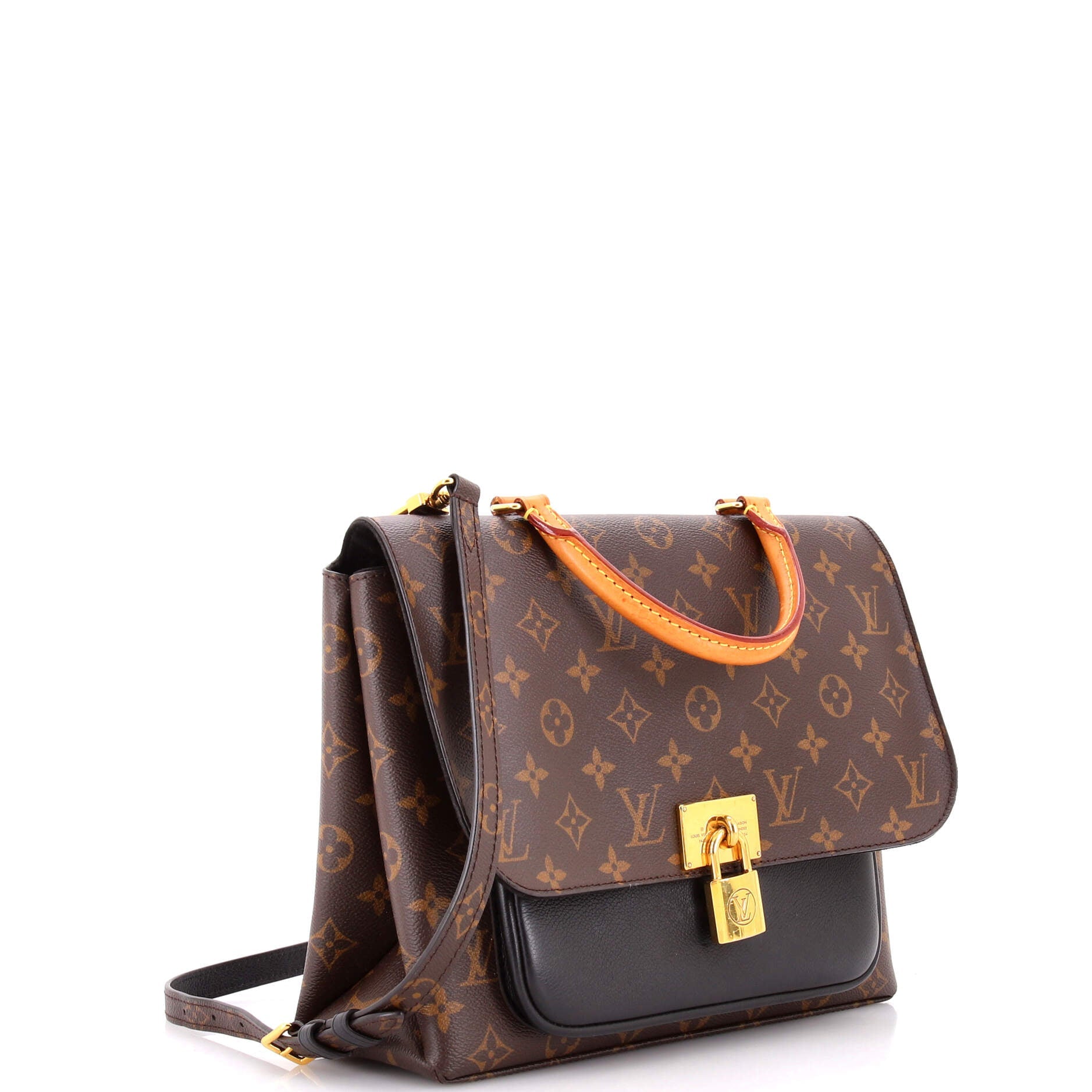 Marignan Handbag Monogram Canvas with Leather