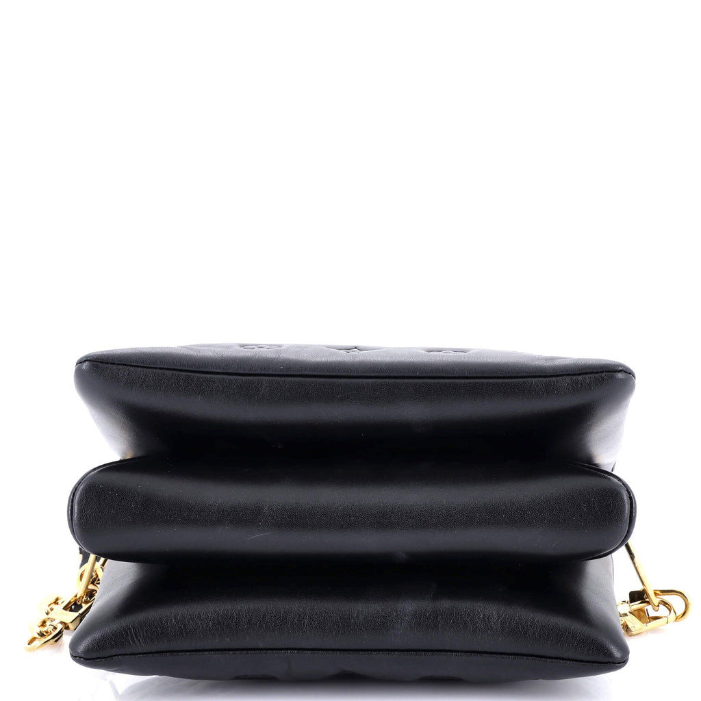 Coussin Bag Monogram Embossed Lambskin PM